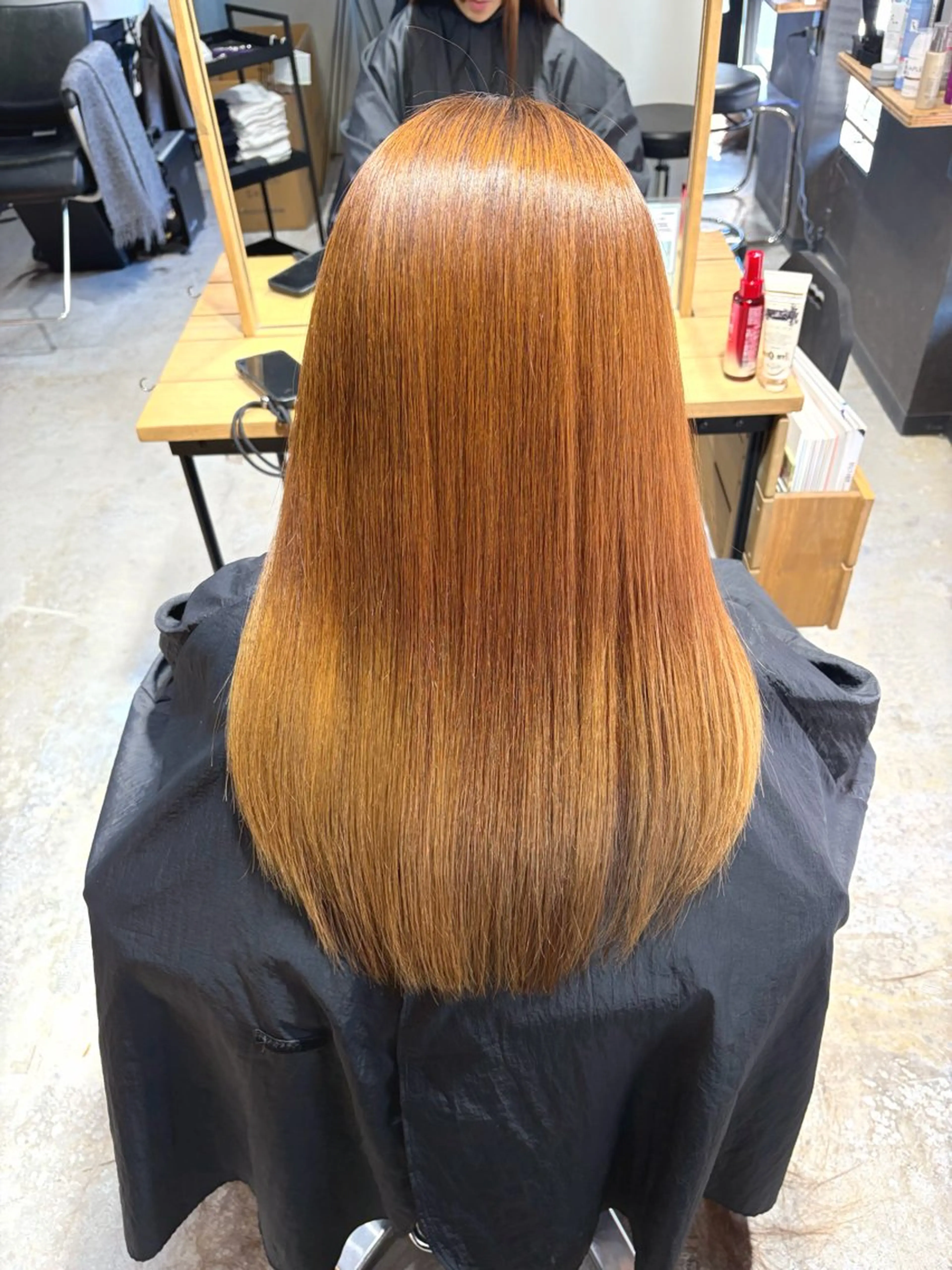 ロング 髪質改善 酸性ストレート カット 縮毛矯正 トリートメント 美髪カラー✨本間 貴広のヘアスタイル