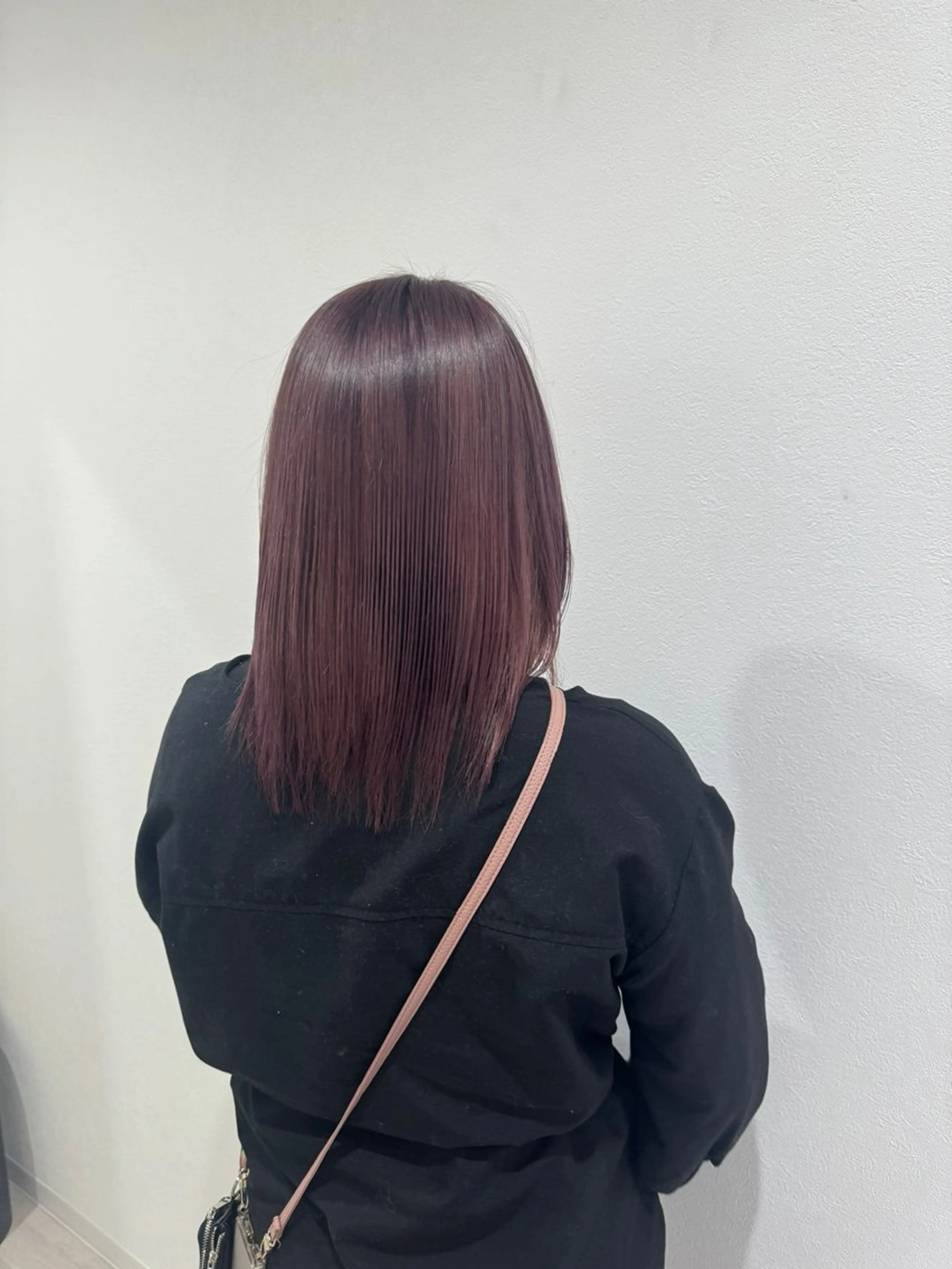 セミロング カラー カット ヘアカラー 雅/ダブルカラー/ 白髪ぼかしハイライトのヘアスタイル