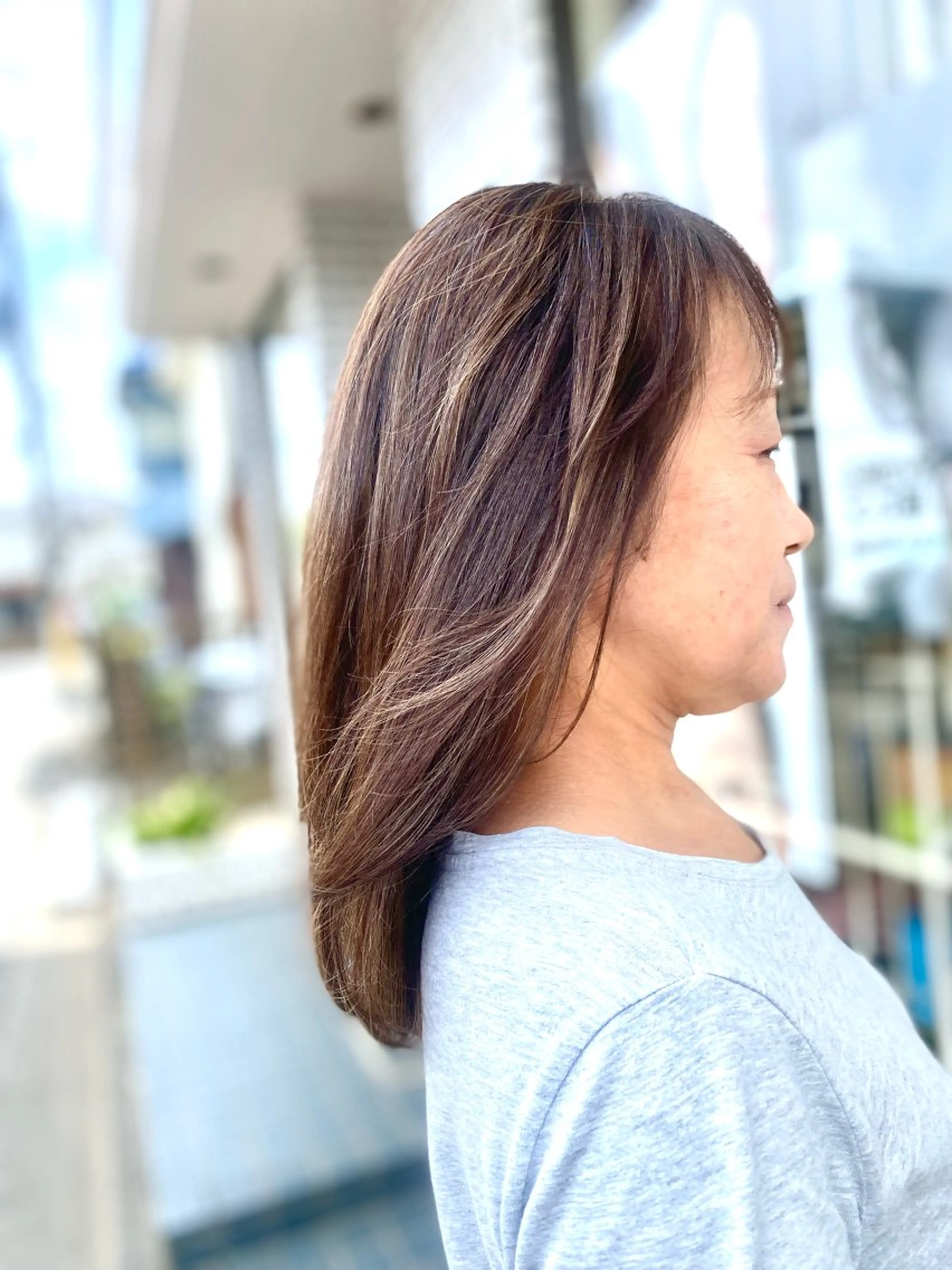 セミロング HBLディプロマ所有 AZUSAのヘアスタイル