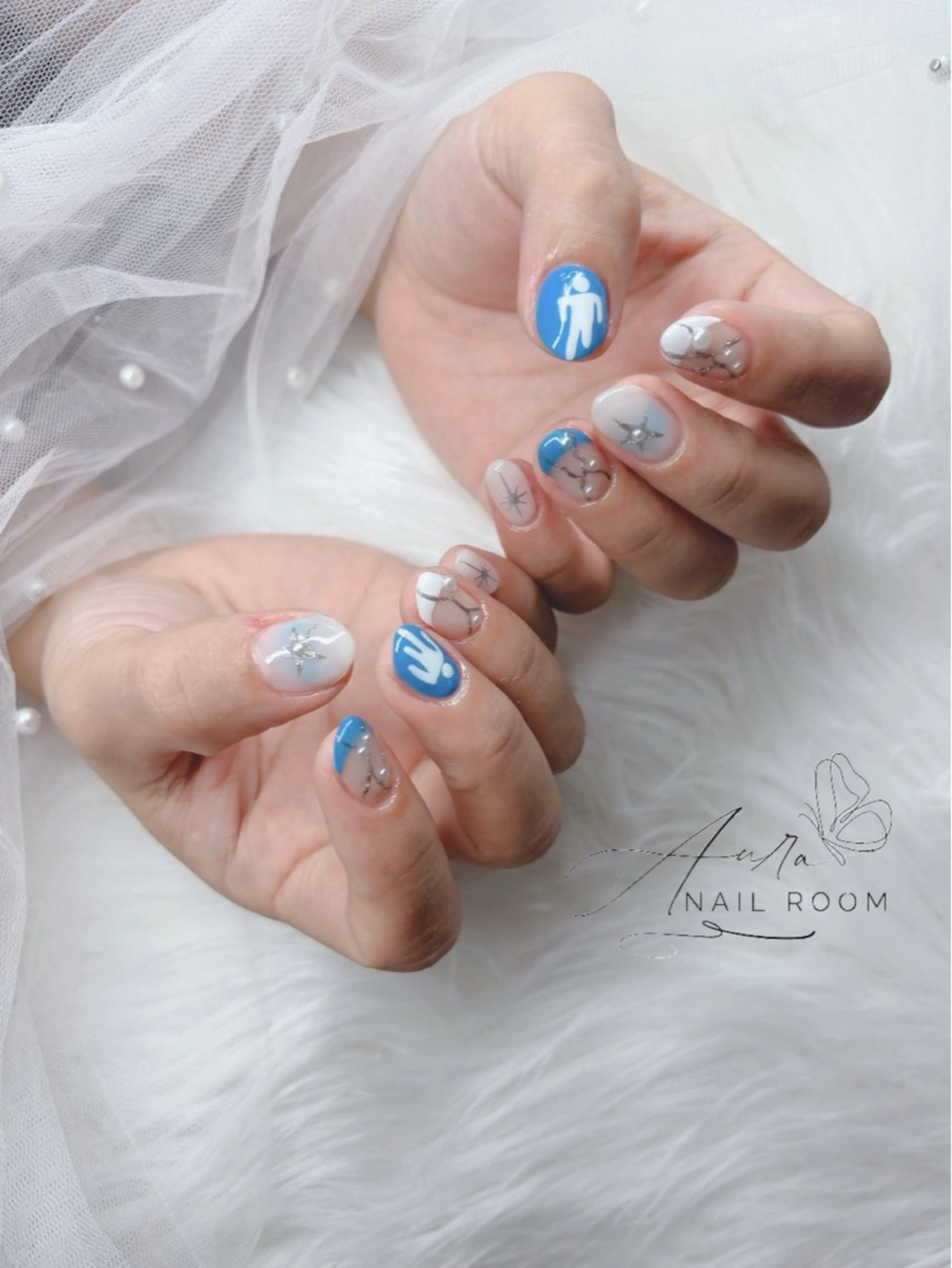 ネイル 持ち込み Aura Nail Roomのネイルデザイン