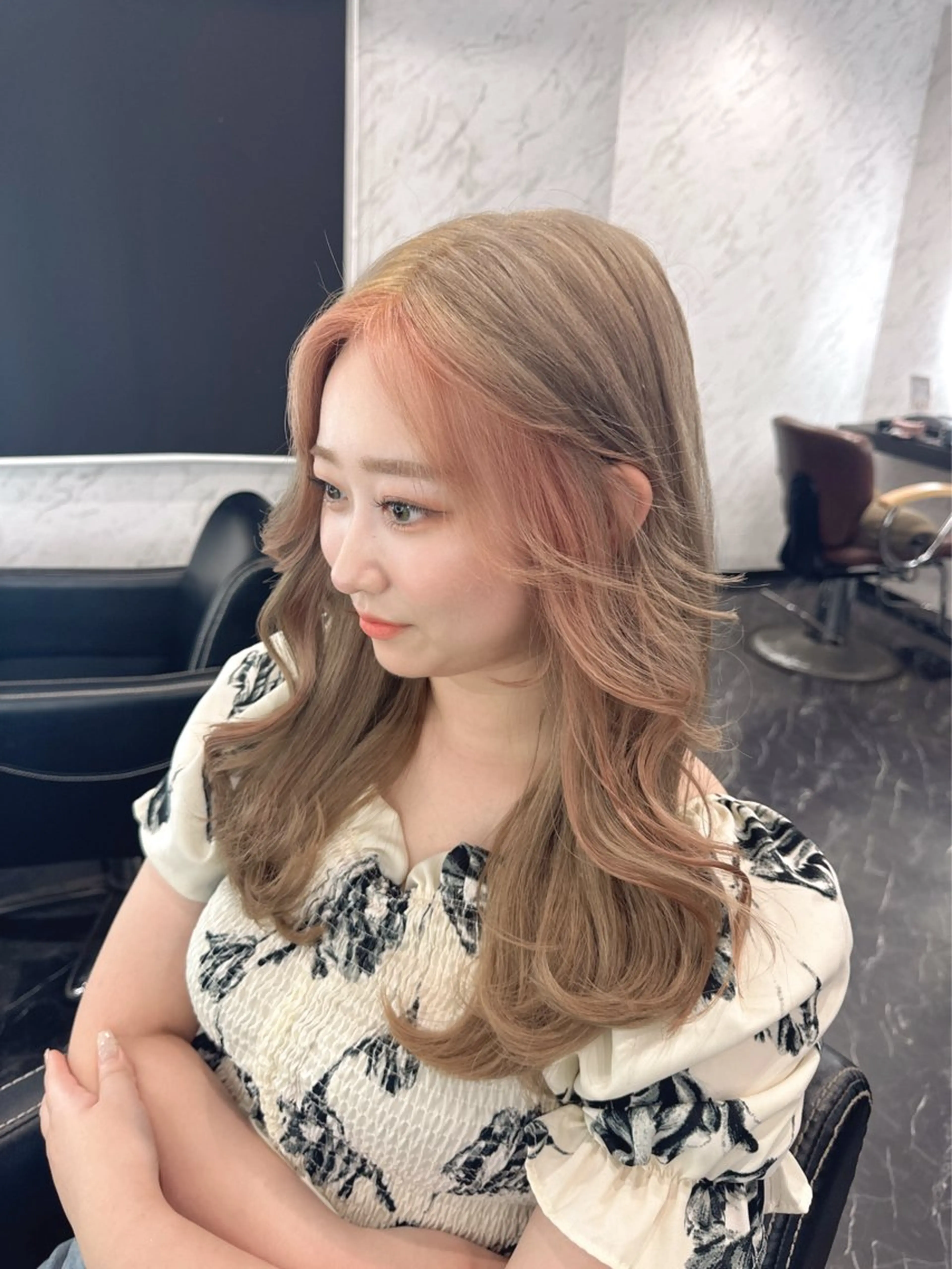 【金曜日限定♡】ダブルカラー＋メンテナンスカット＋うる艶tr付きの写真