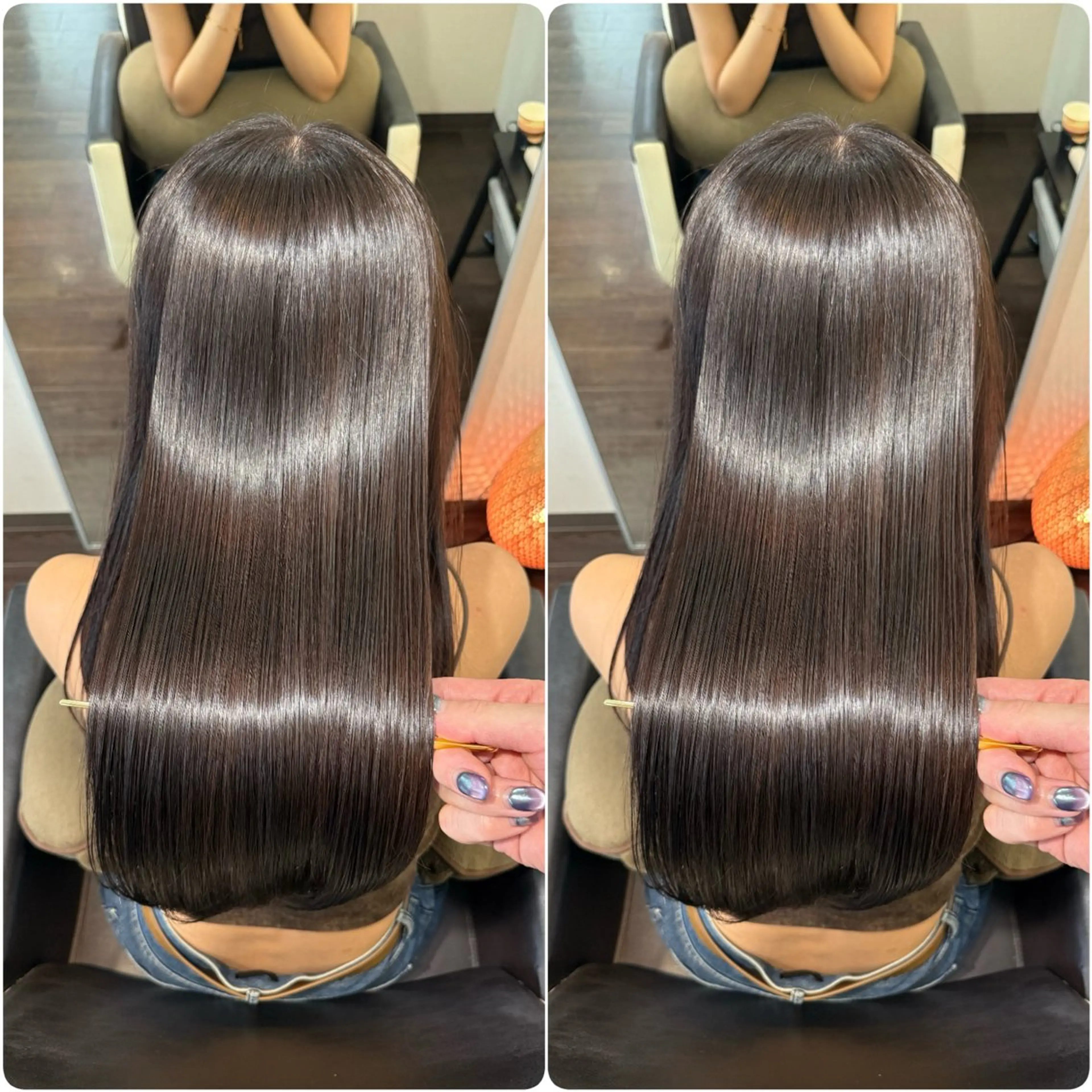 ロング カラー カット ヘアカラー トリートメント 🌹ULTOWA🌹 髪質改善/縮毛/店長のヘアスタイル