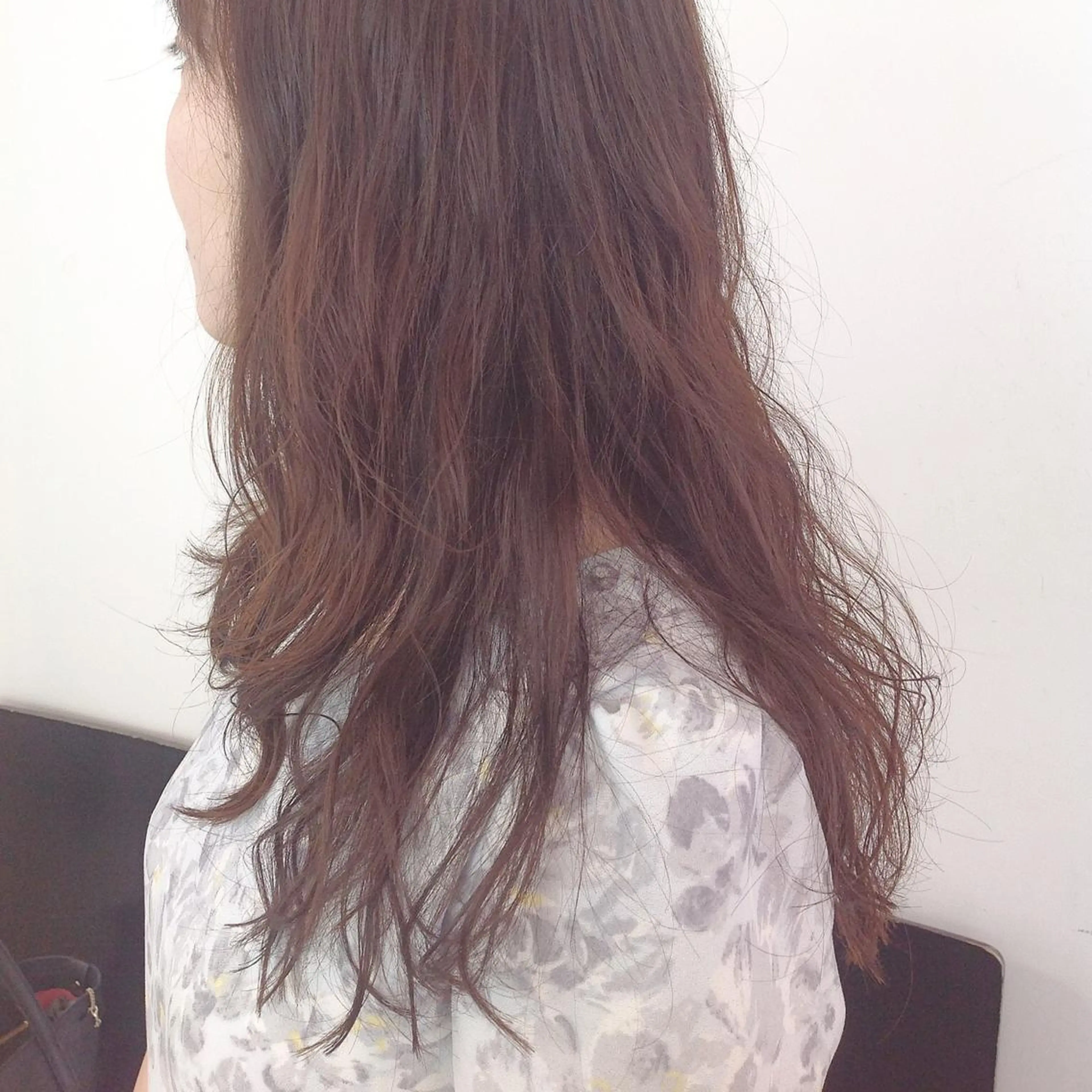 ロング パーマ 榎園 由美のヘアスタイル