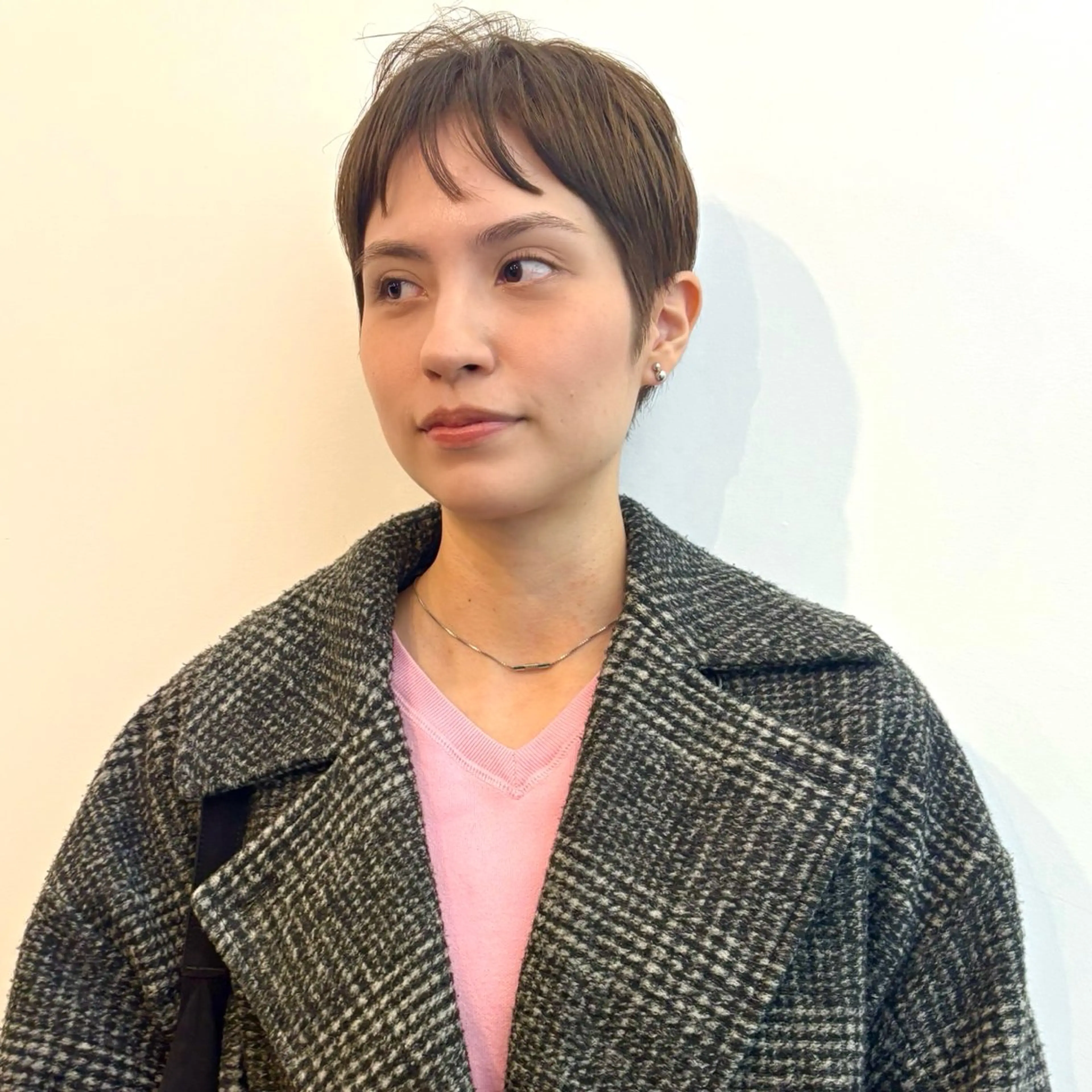 ショート カラー カット ヘアカラー トリートメント era shioriのヘアスタイル