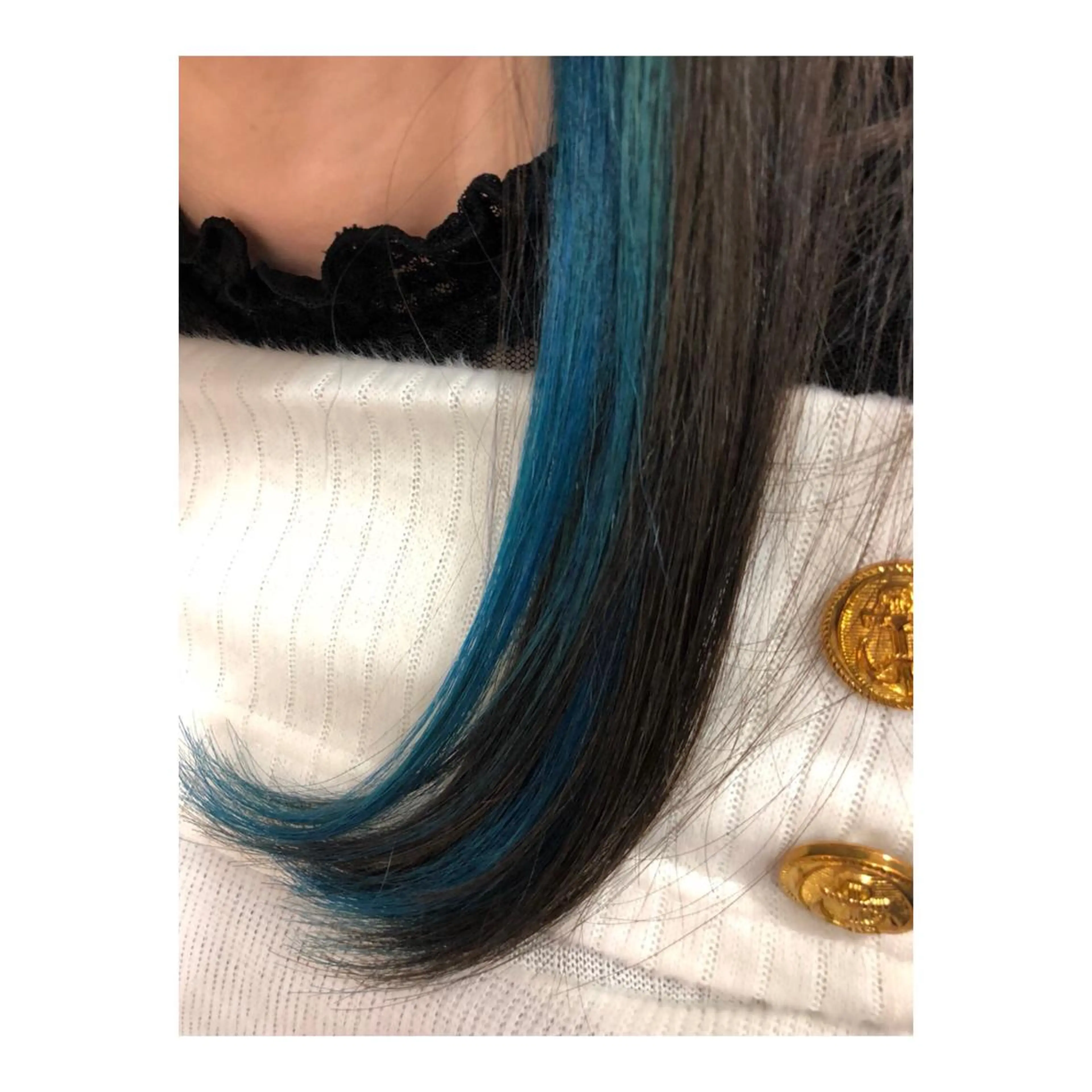 カラー ブリーチ ブルーカラー インナーカラー ✨ご新規様のみ✨ ウンノのヘアスタイル
