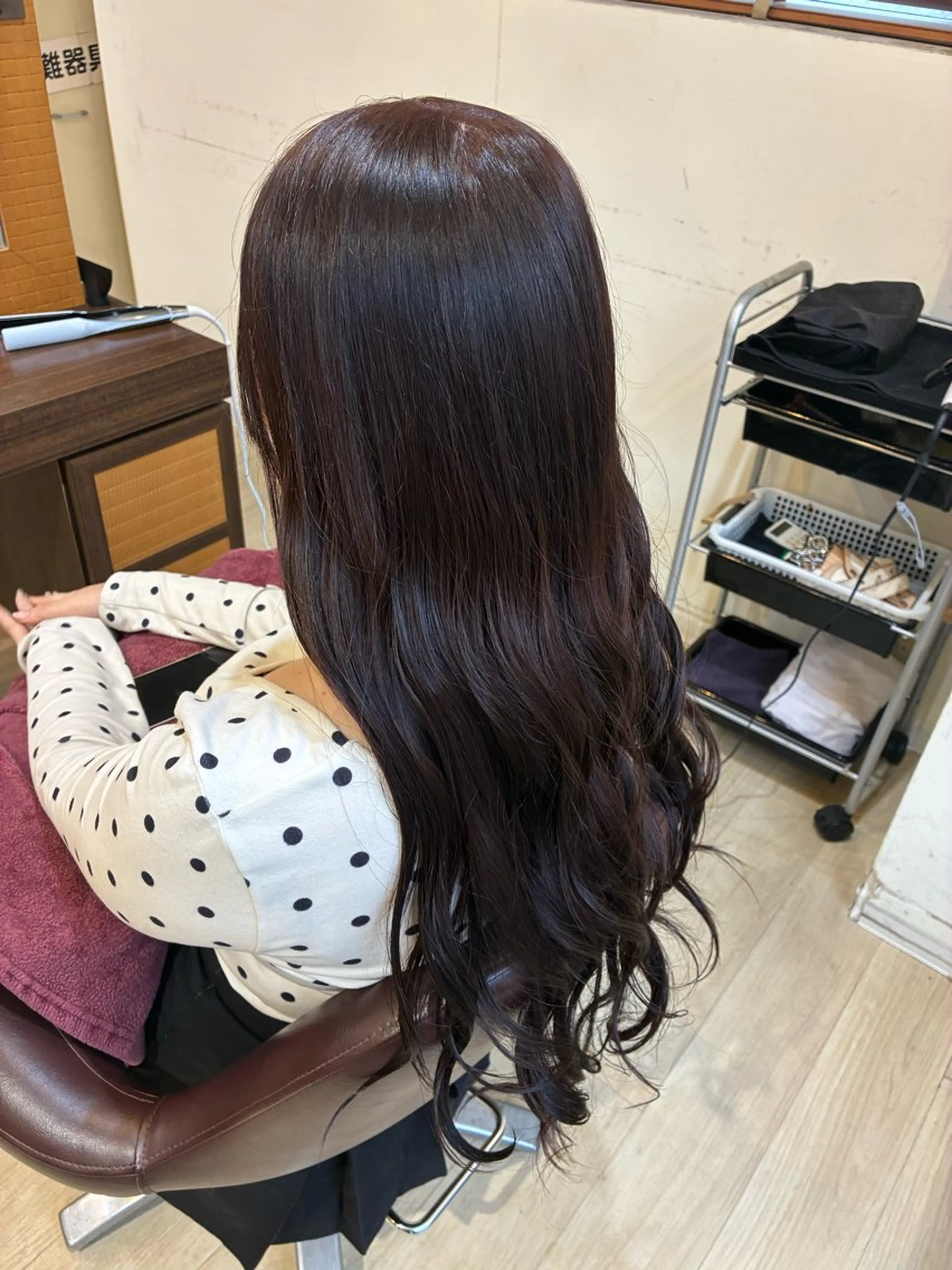 ロング ヘアカラー Orque kazuneのヘアスタイル