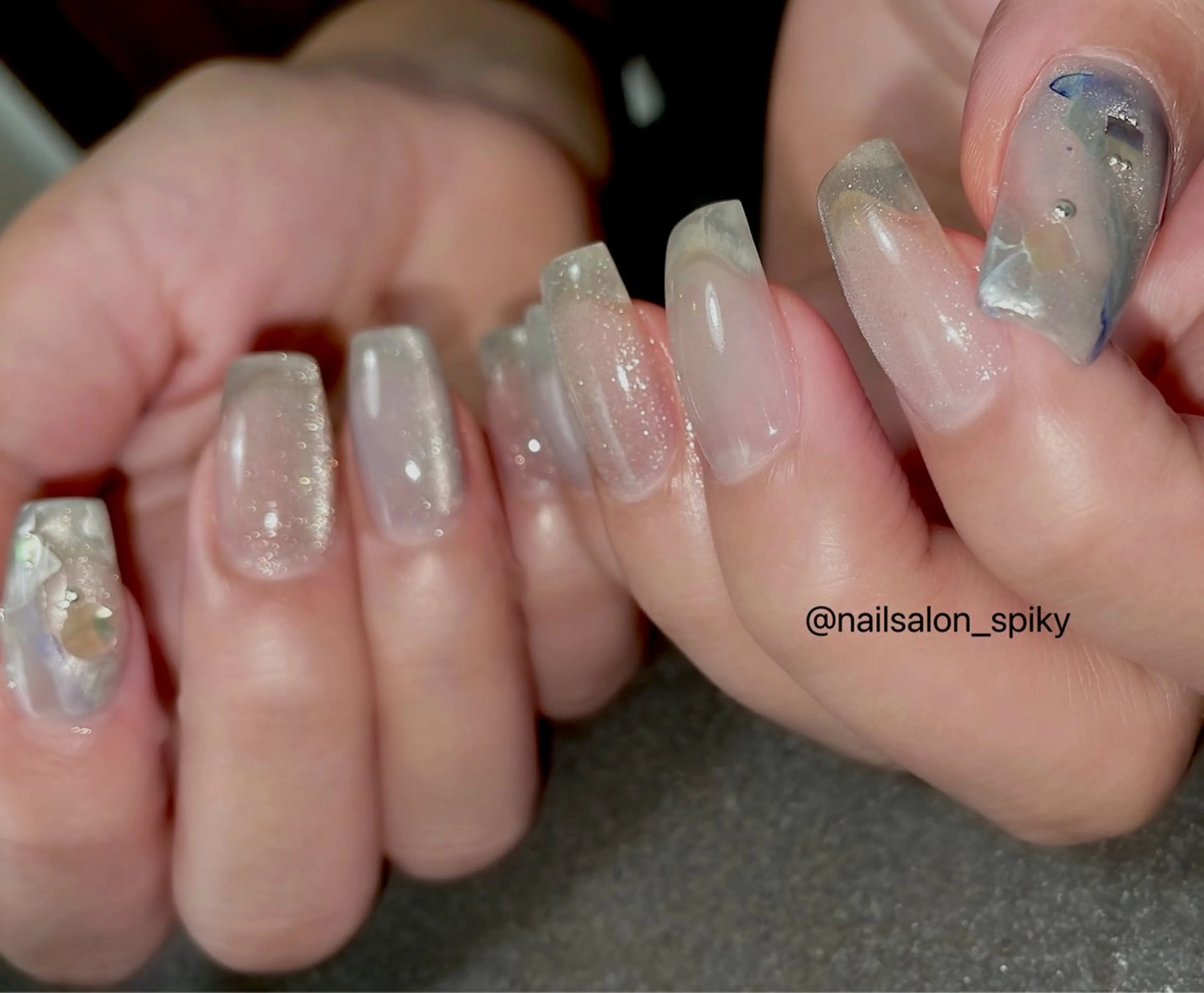 ネイル Spiky とうげ ふうかのネイルデザイン