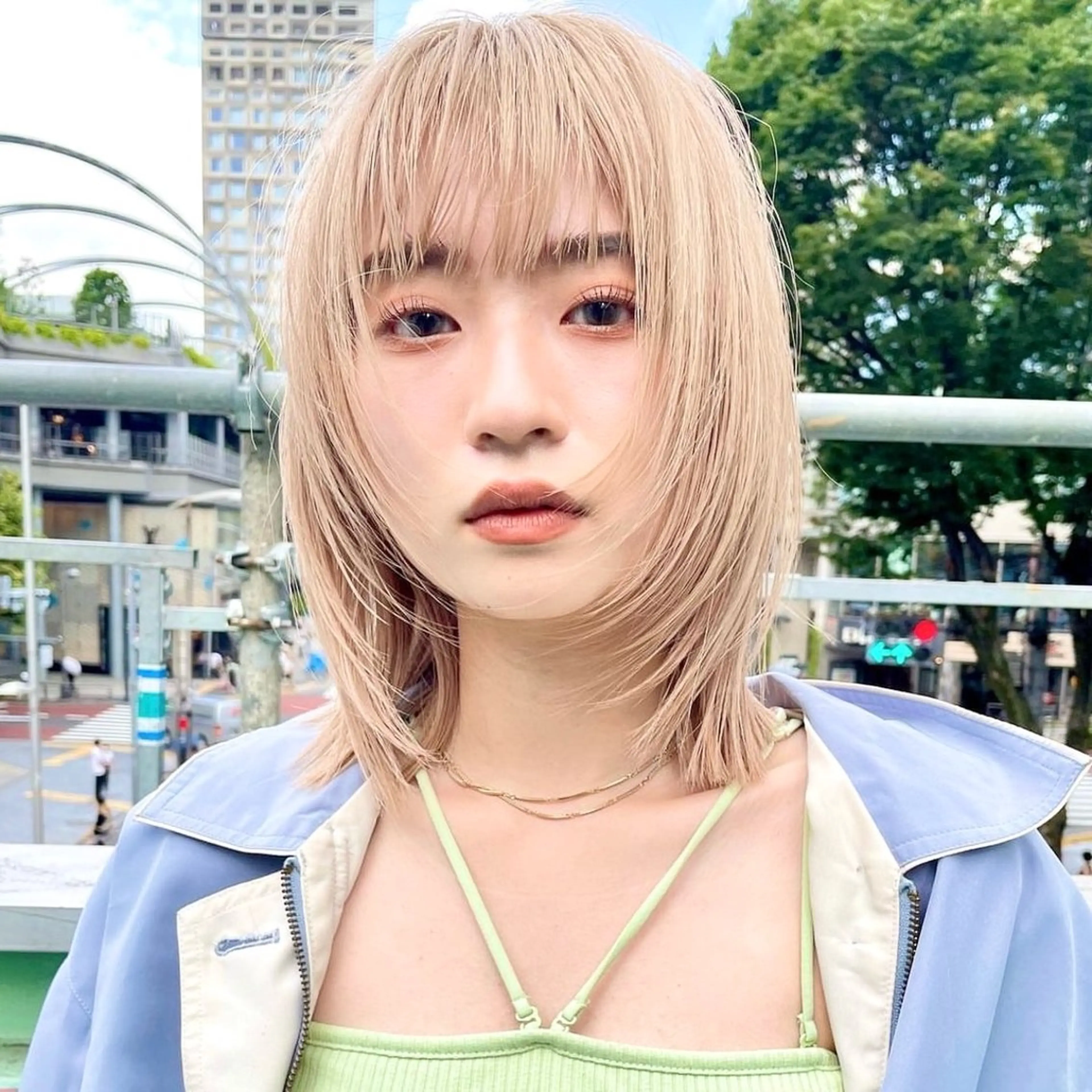 ミディアム 透明感カラー / Rio👶🏻💞のヘアスタイル