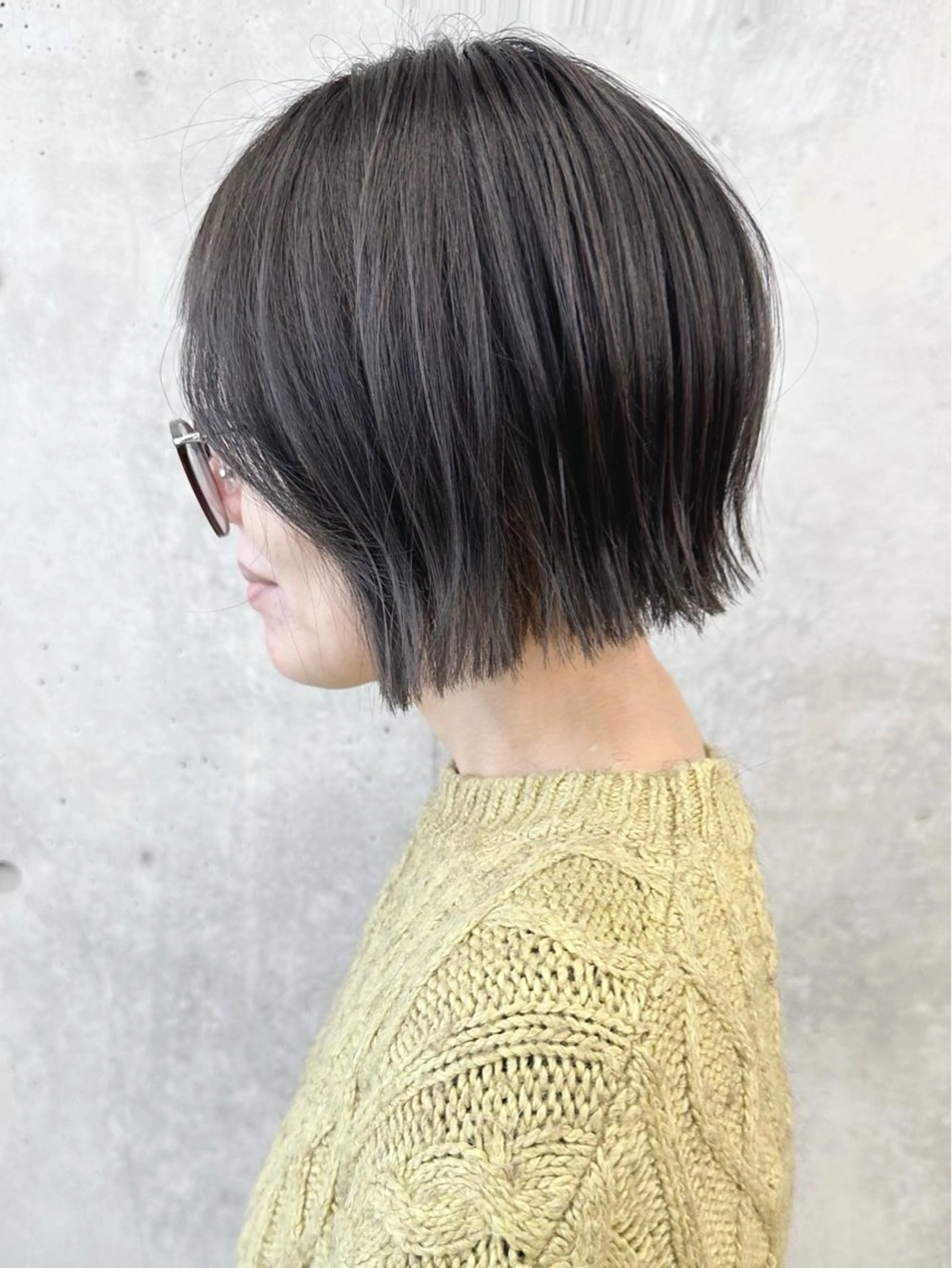 ショート ボブ/ゆるふわ ボブパーマ/とういのヘアスタイル