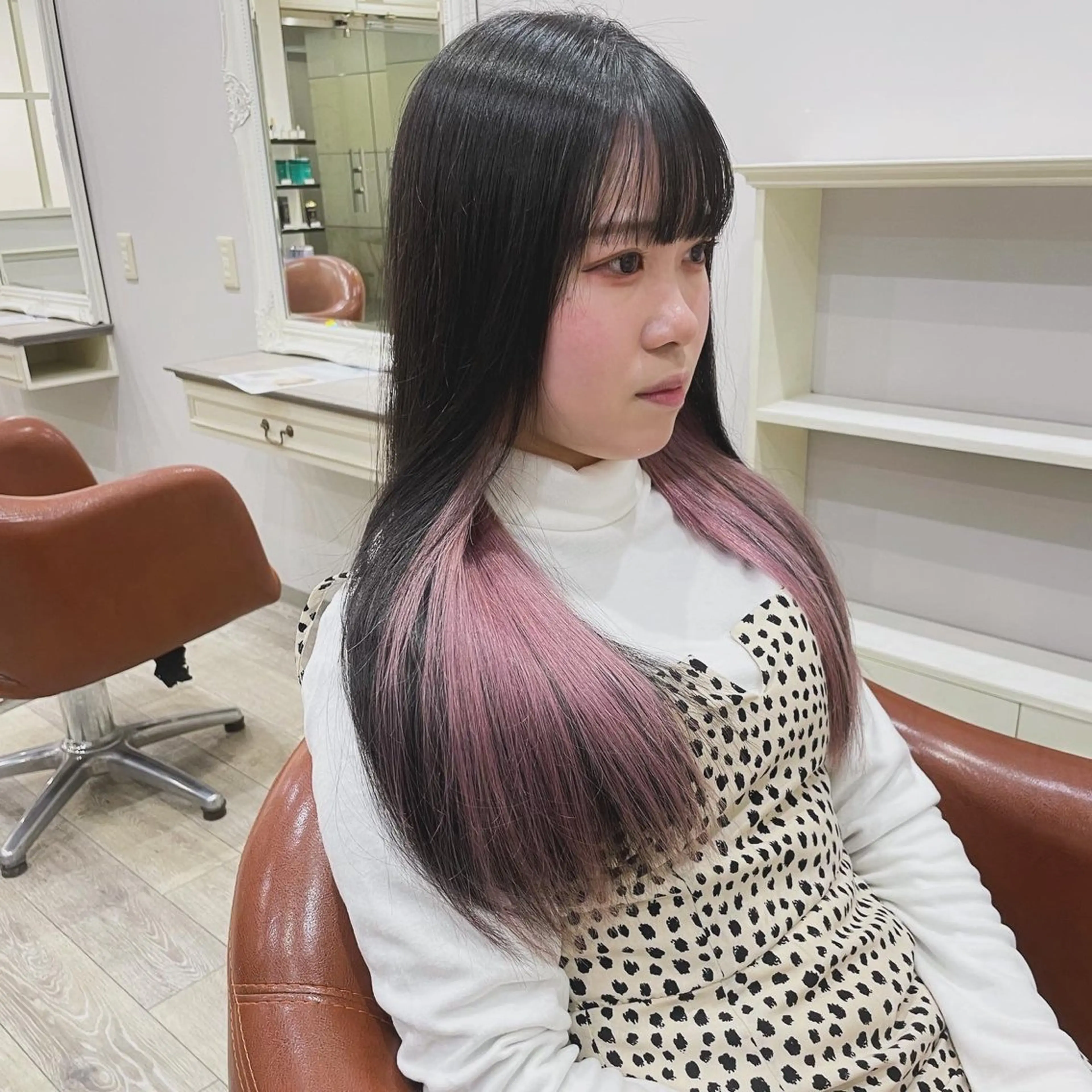 ロング タイムズサロン名駅所属・まい/名古屋駅 🦋ブリーチカラーのヘアスタイル