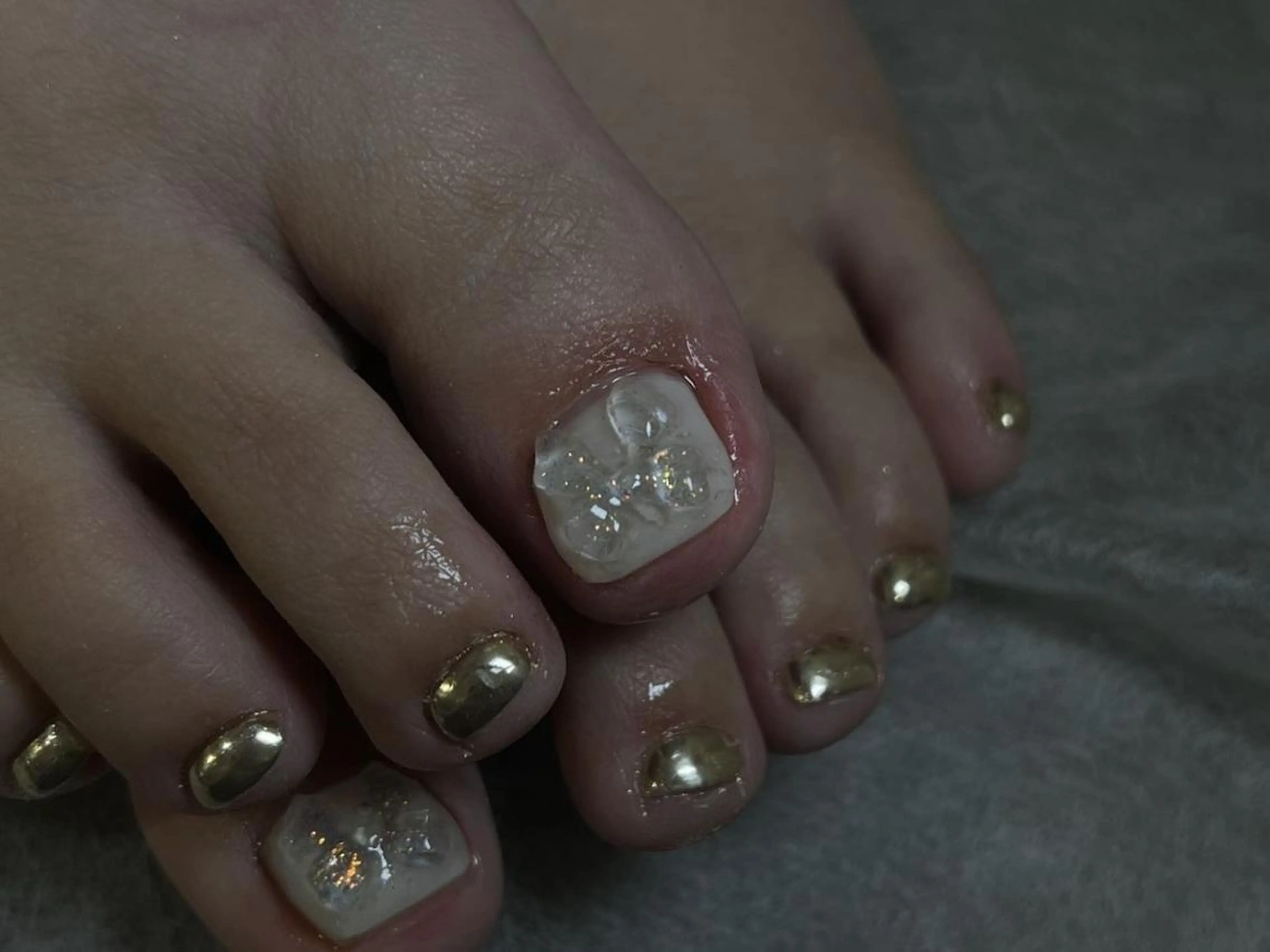 ネイル フットネイル MAKI💚💚💚 秋葉原.のネイルデザイン