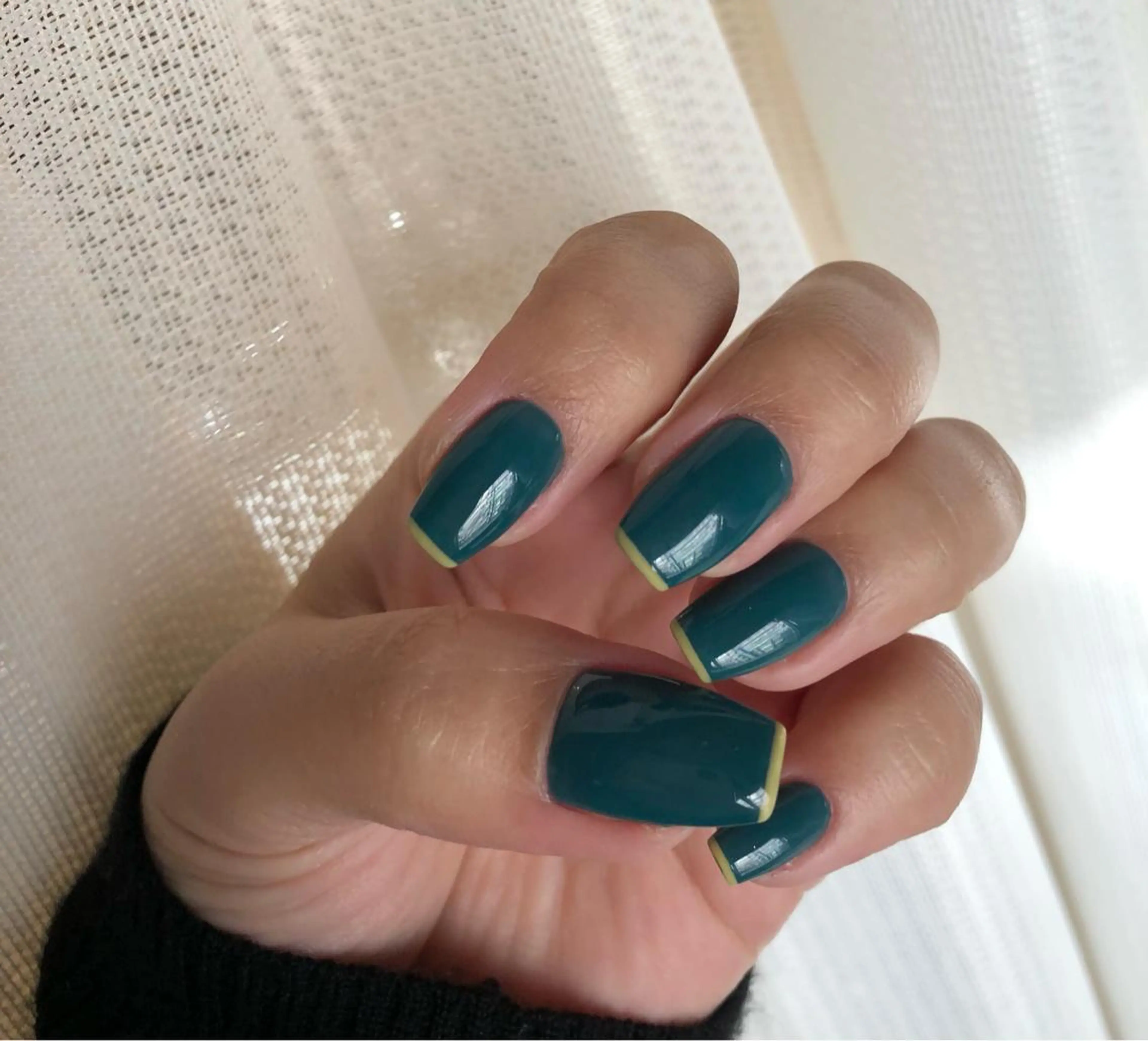 ネイル パラあり！フィルイン 美フォルムのネイルデザイン