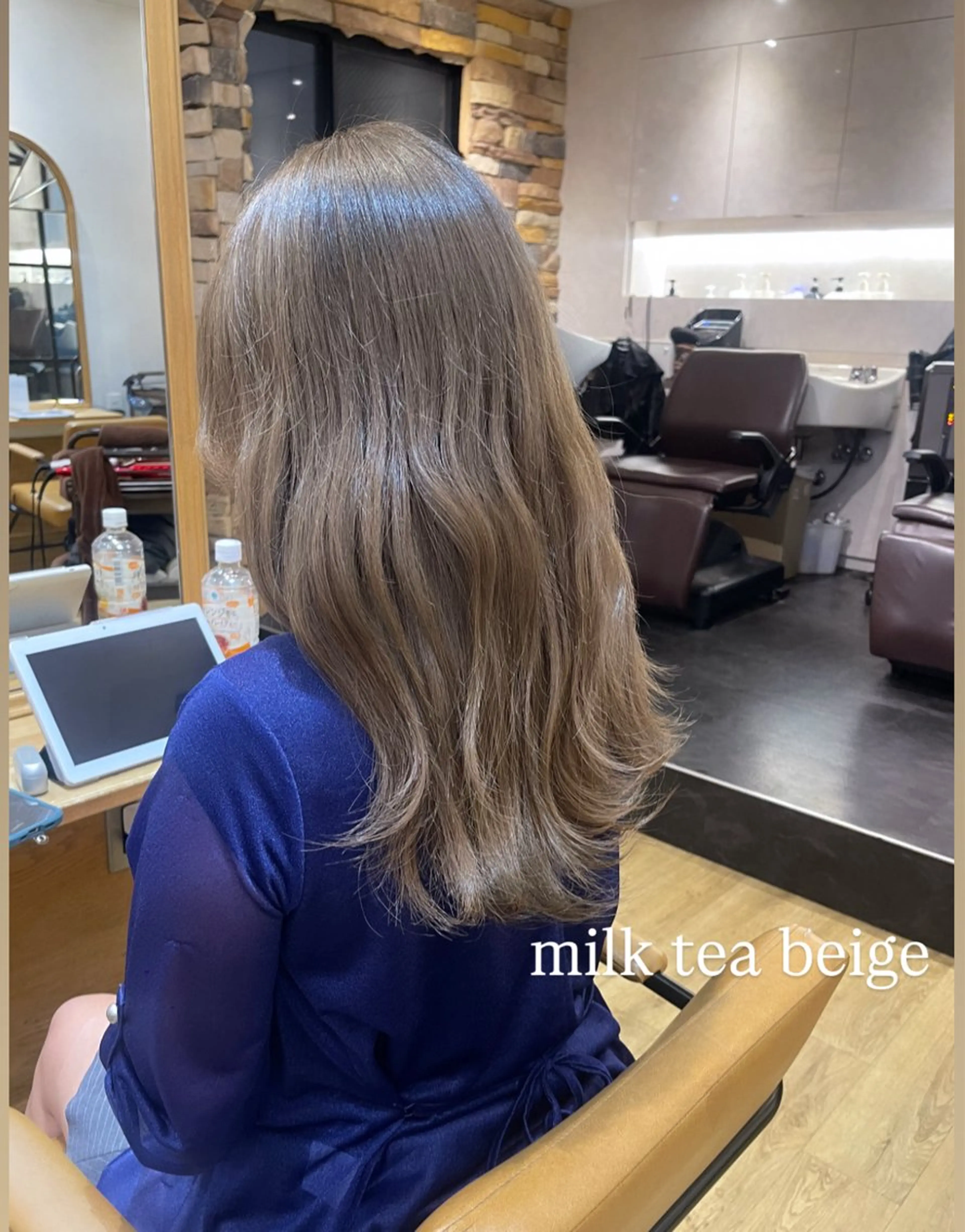 ロング カラー ベージュカラー ヘアカラー 🌻shuka透明感 艶感カラー/新宿🌻のヘアスタイル