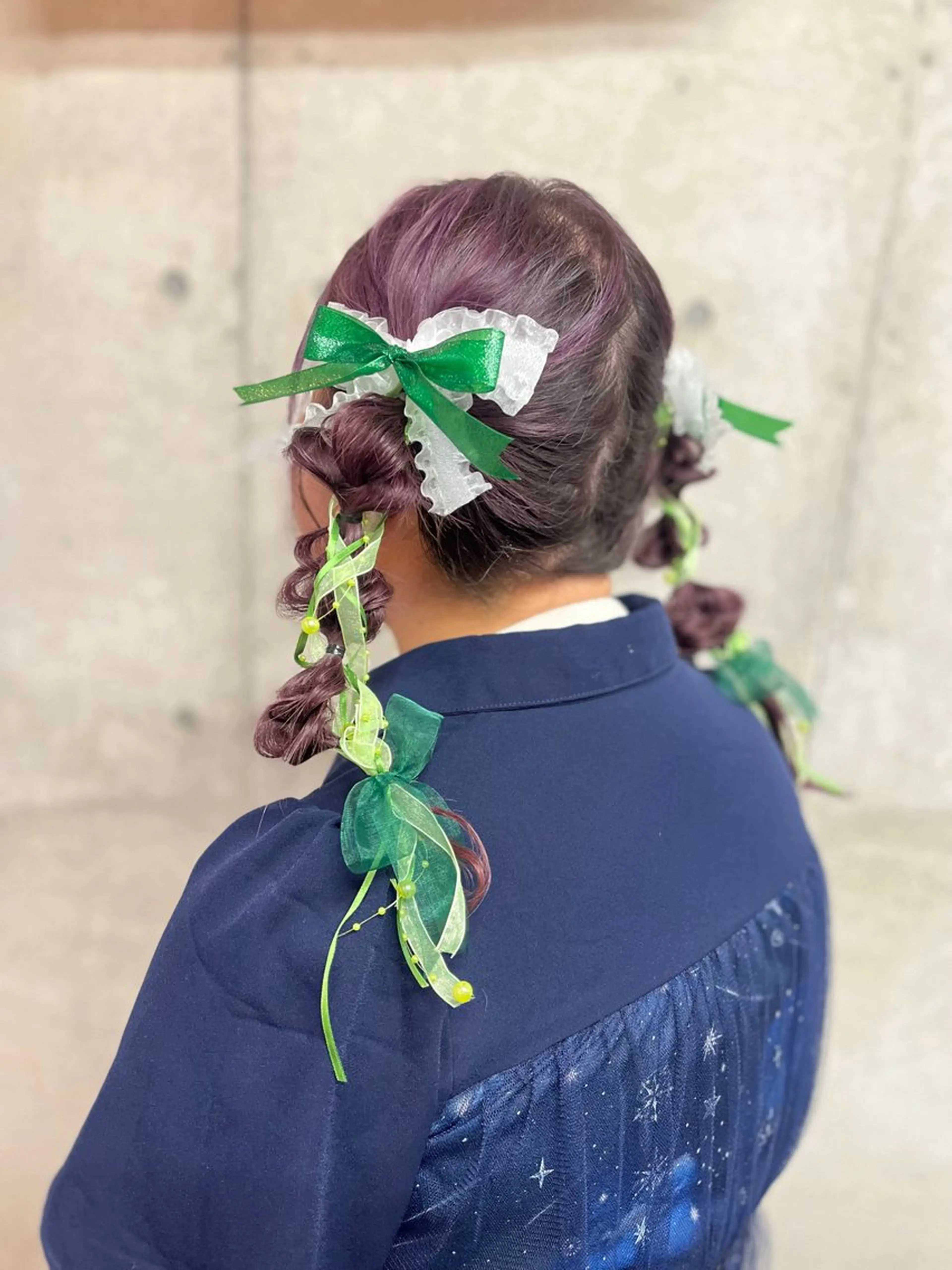 【推し活ヘアセット】の写真