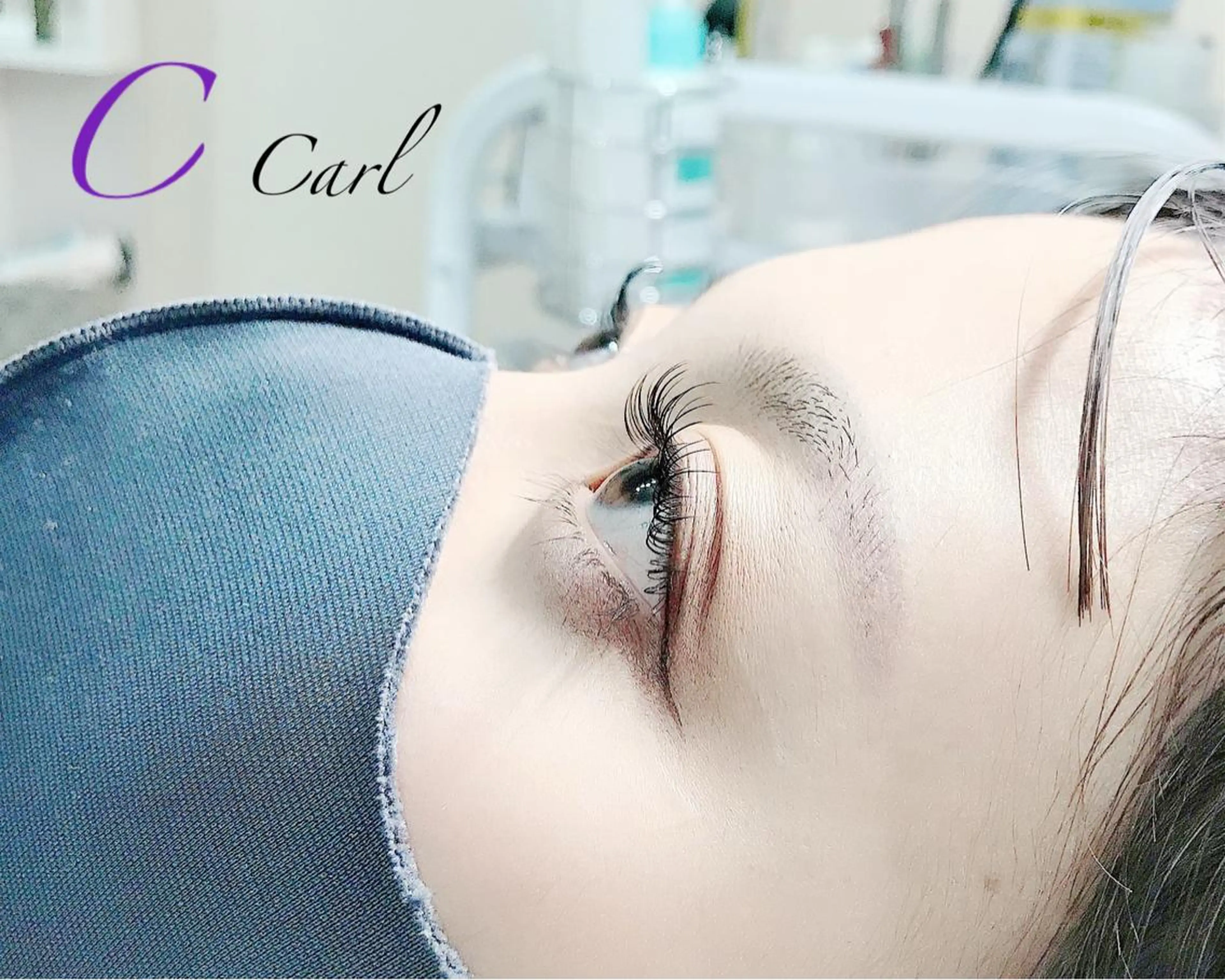 マツエク・マツパ ケラチンラッシュリフト バインドロック Cカール キュート フラットラッシュ マツパ eyelash presh yukaのマツエク・マツパデザイン