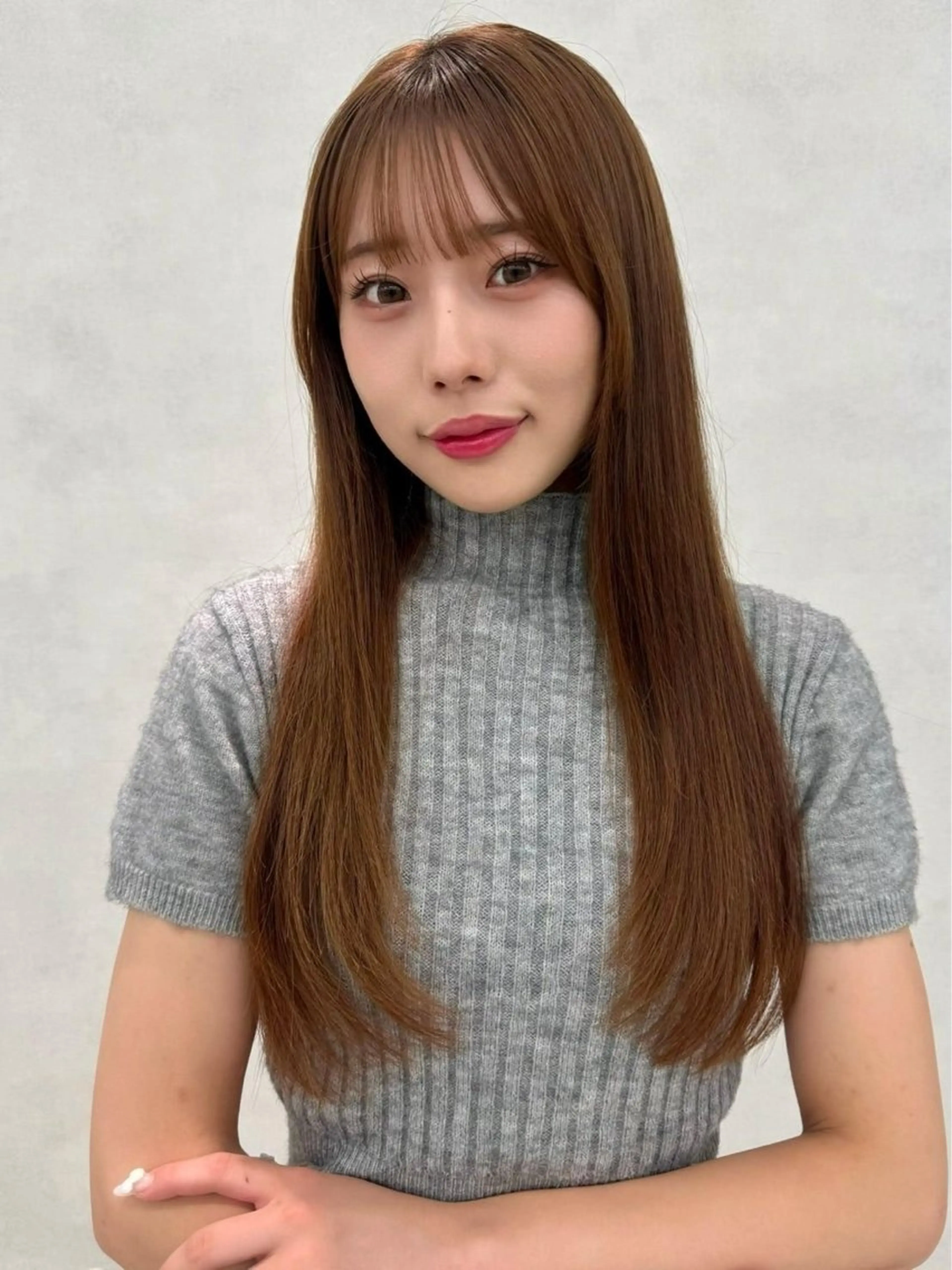 ロング 【韓国ヘア】公式 🇰🇷Ash中野のヘアスタイル