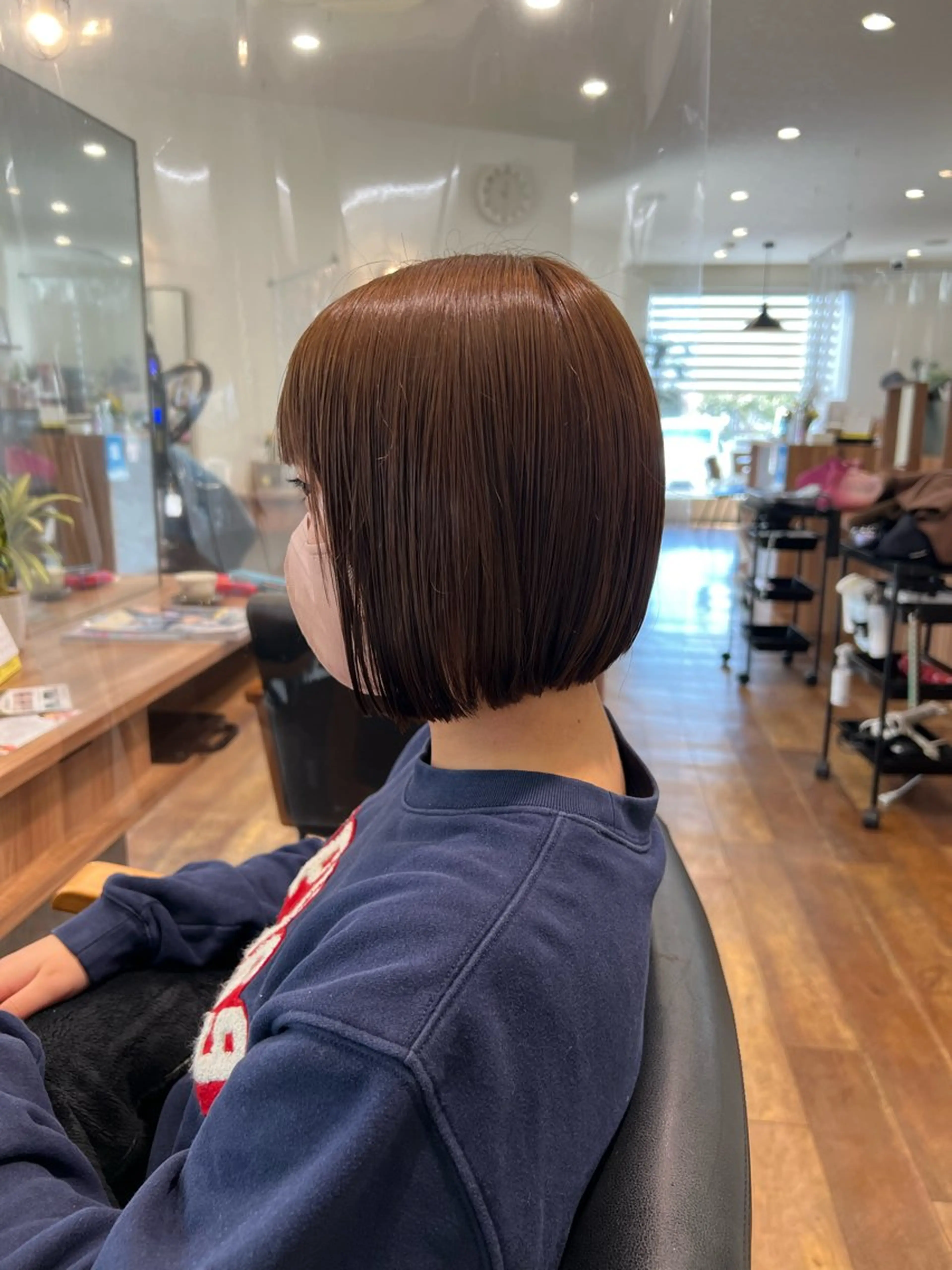 ショート 大川 優佳のヘアスタイル