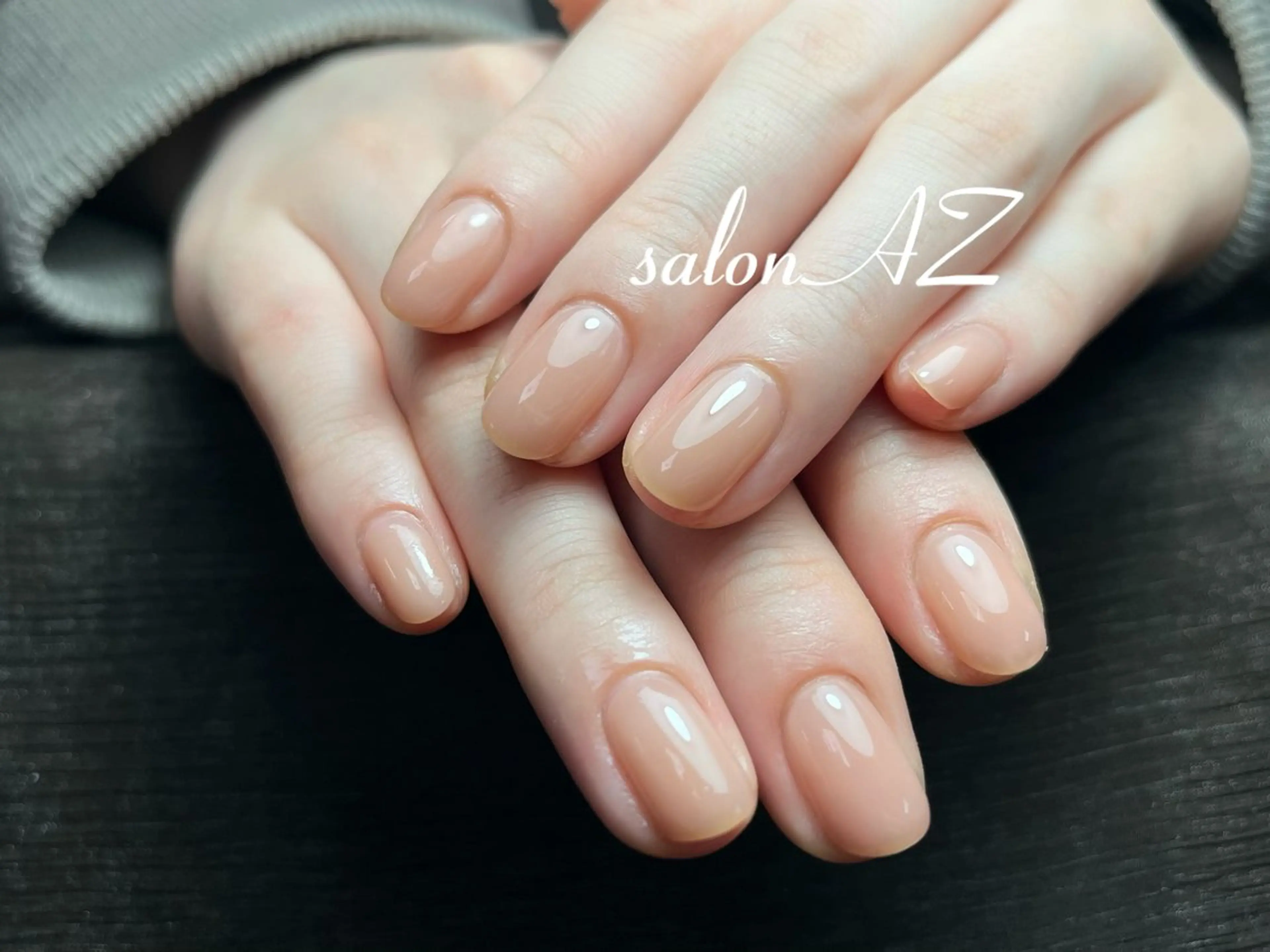 ネイル 桜ネイル 長さ出し フットネイル フレンチネイル ジェルネイル salon AZのネイルデザイン
