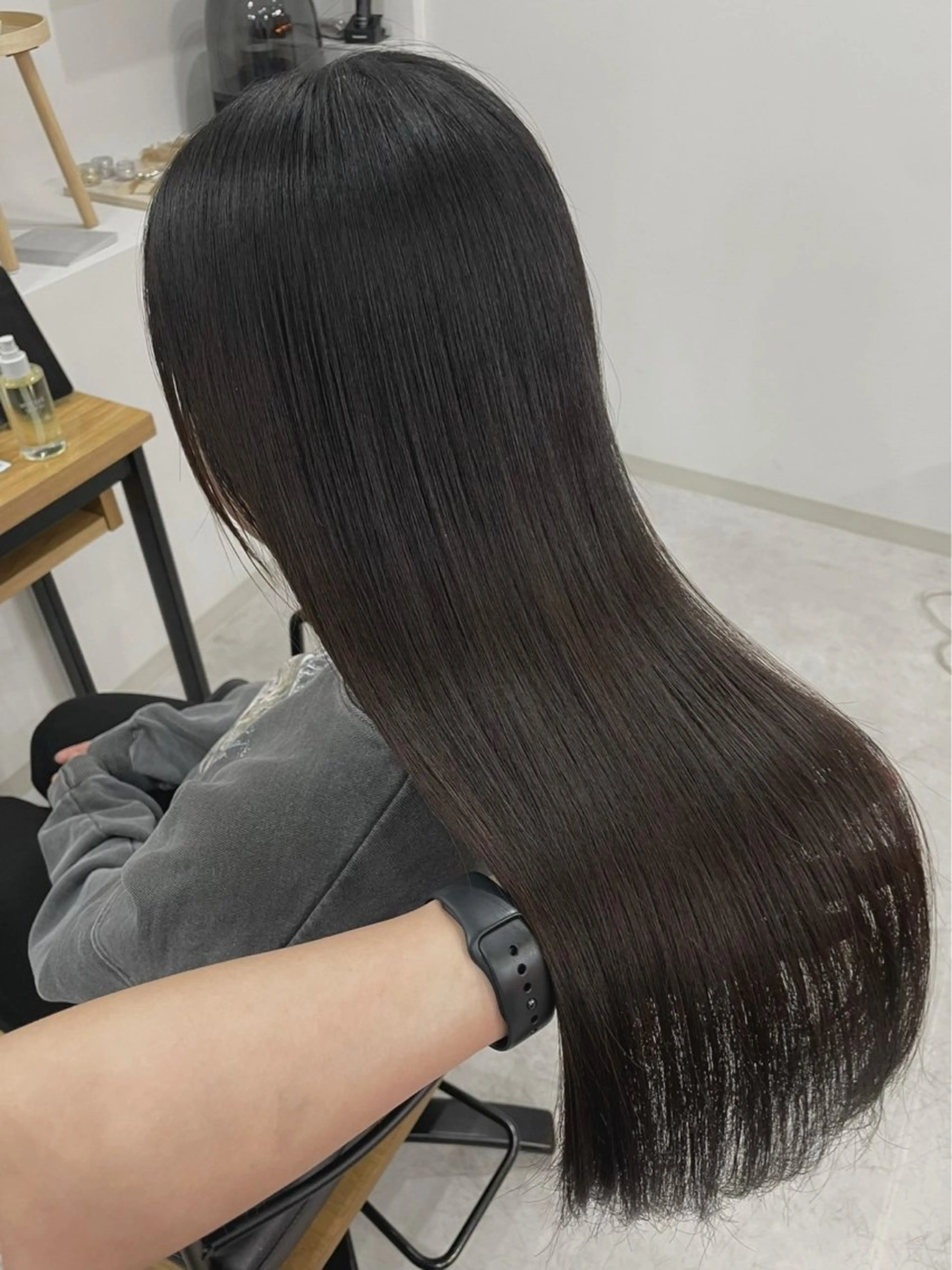 ロング ショートボブ ボブ ハイライト レイヤーカット 縮毛矯正 カット 縮毛矯正 トリートメント SUZU/岡山/矯正 ブリーチ/レイヤーのヘアスタイル