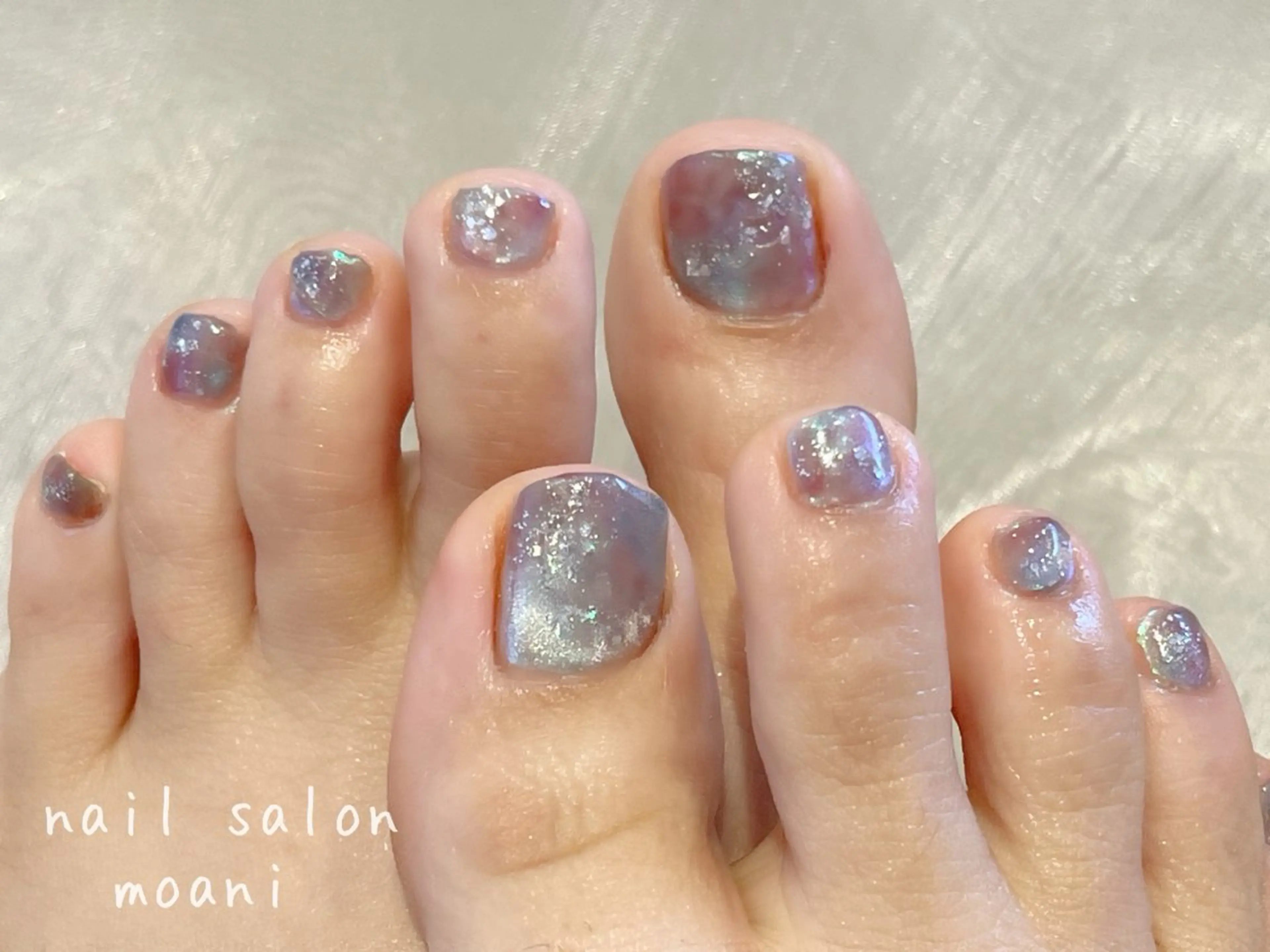 ネイル フットネイル 永由 光歩のネイルデザイン