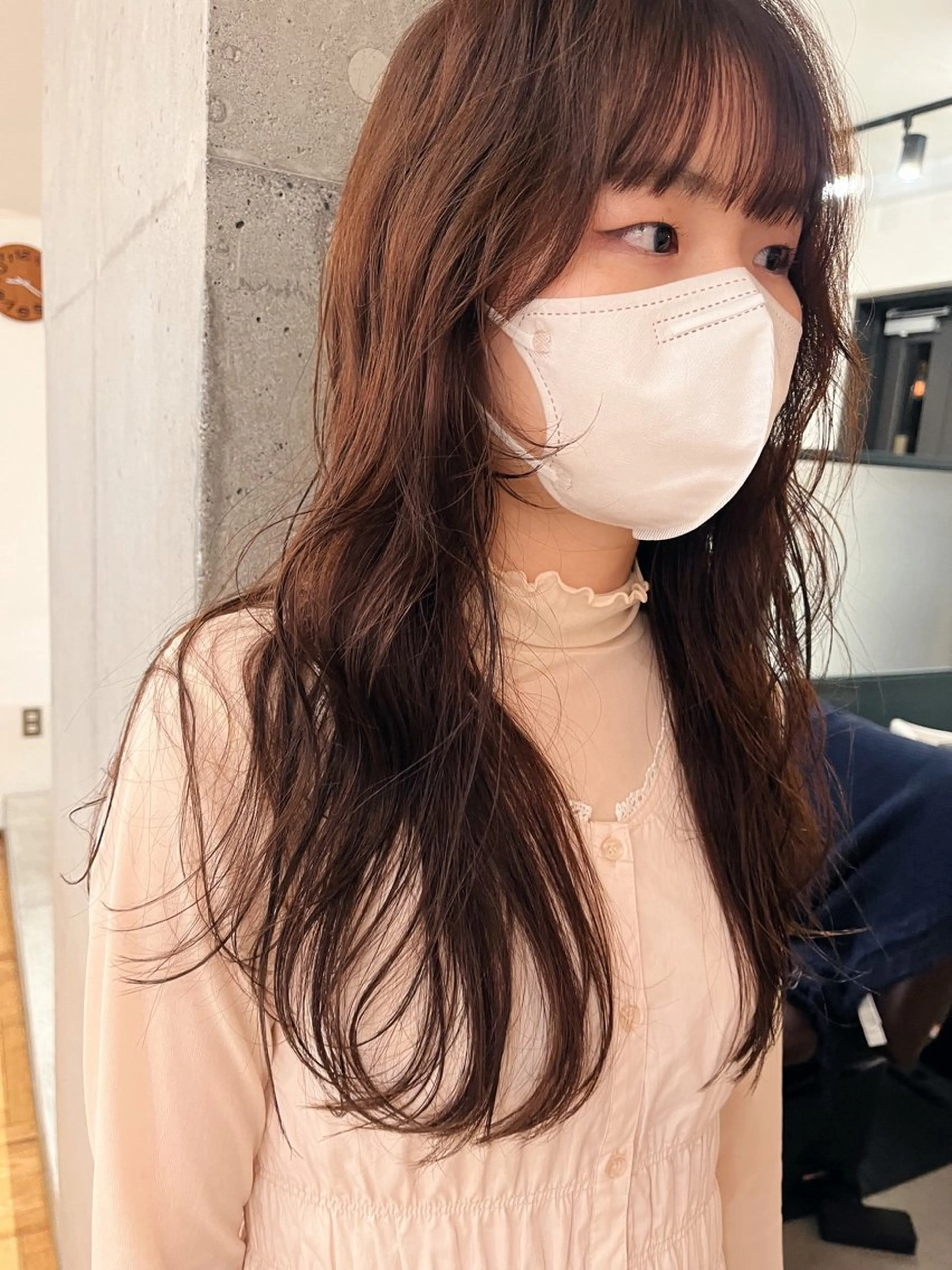 ロング 暖色/パーマ 🌼クニトウメイのヘアスタイル