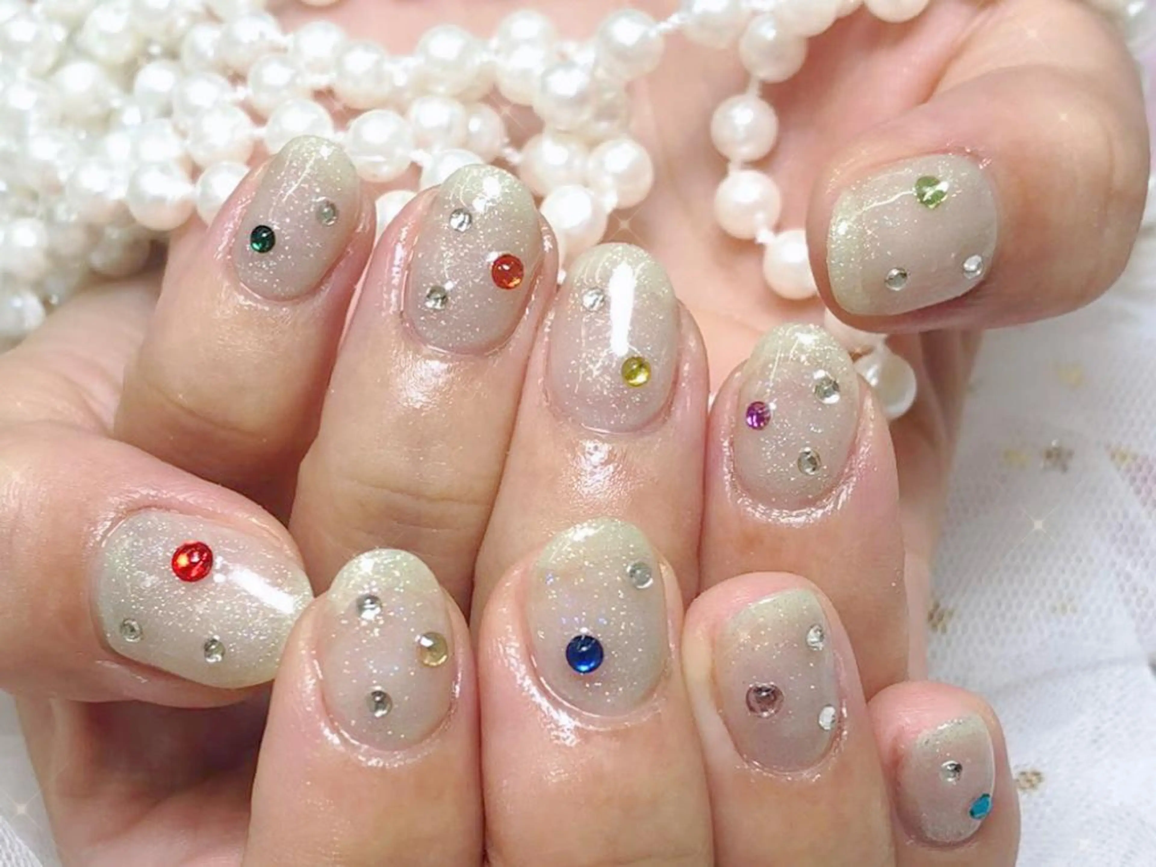 ネイル ハンドネイル 🎀まゆ 🪽🐾のネイルデザイン