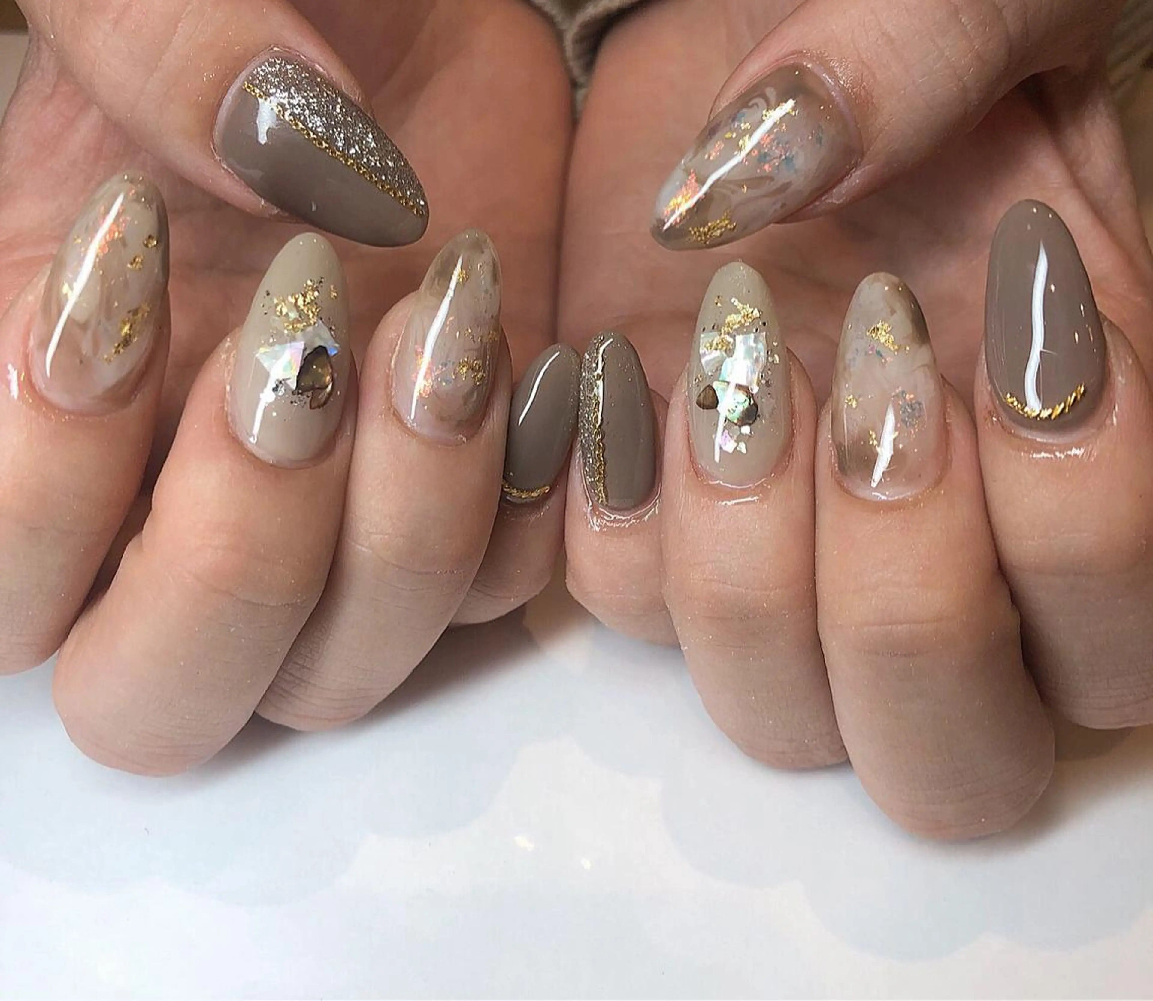 ネイル ハンドネイル 鶴田୨ৎmaison de NALIのネイルデザイン