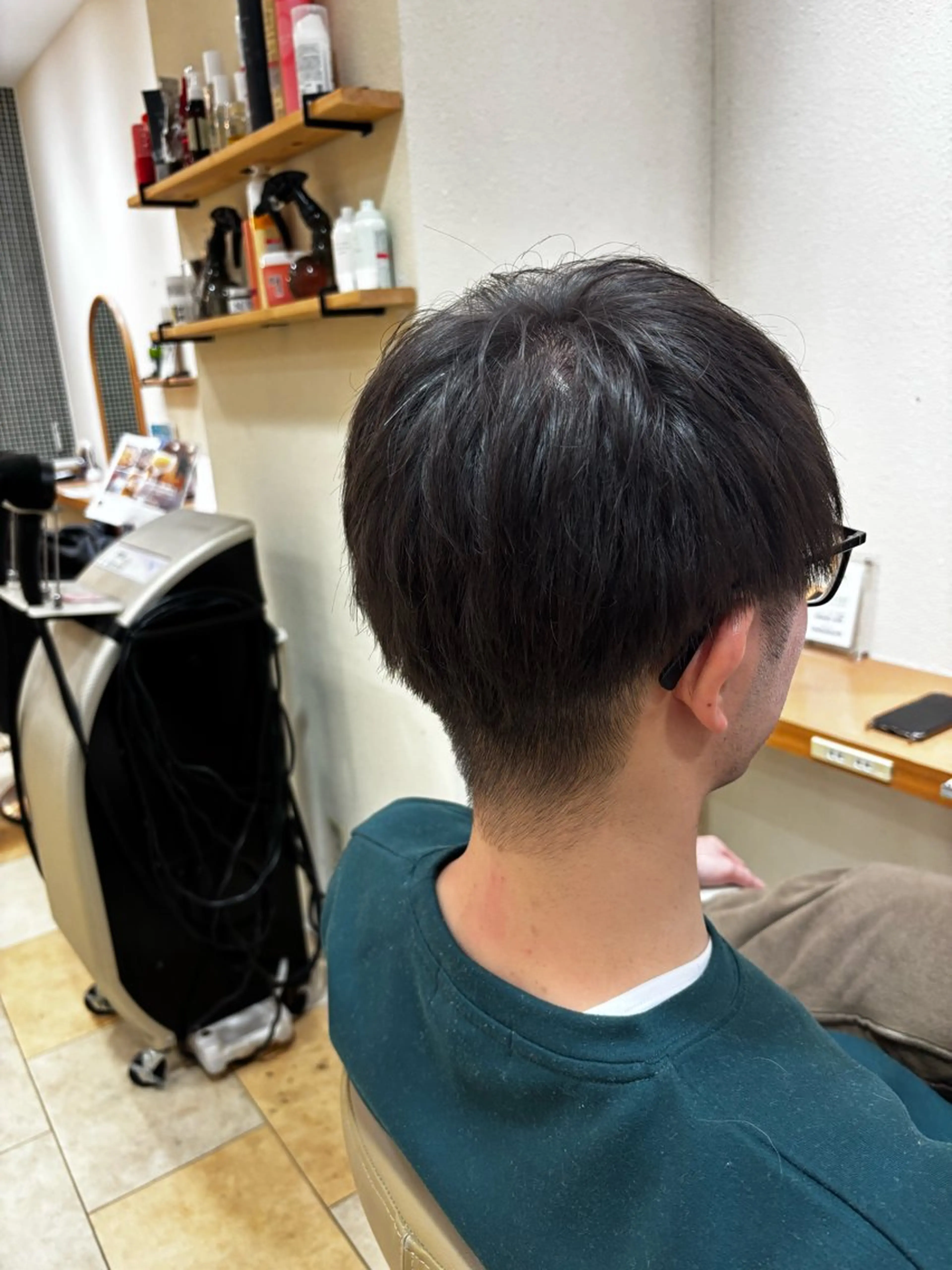 メンズ ツーブロック 刈り上げ カット 工藤 榛透のヘアスタイル