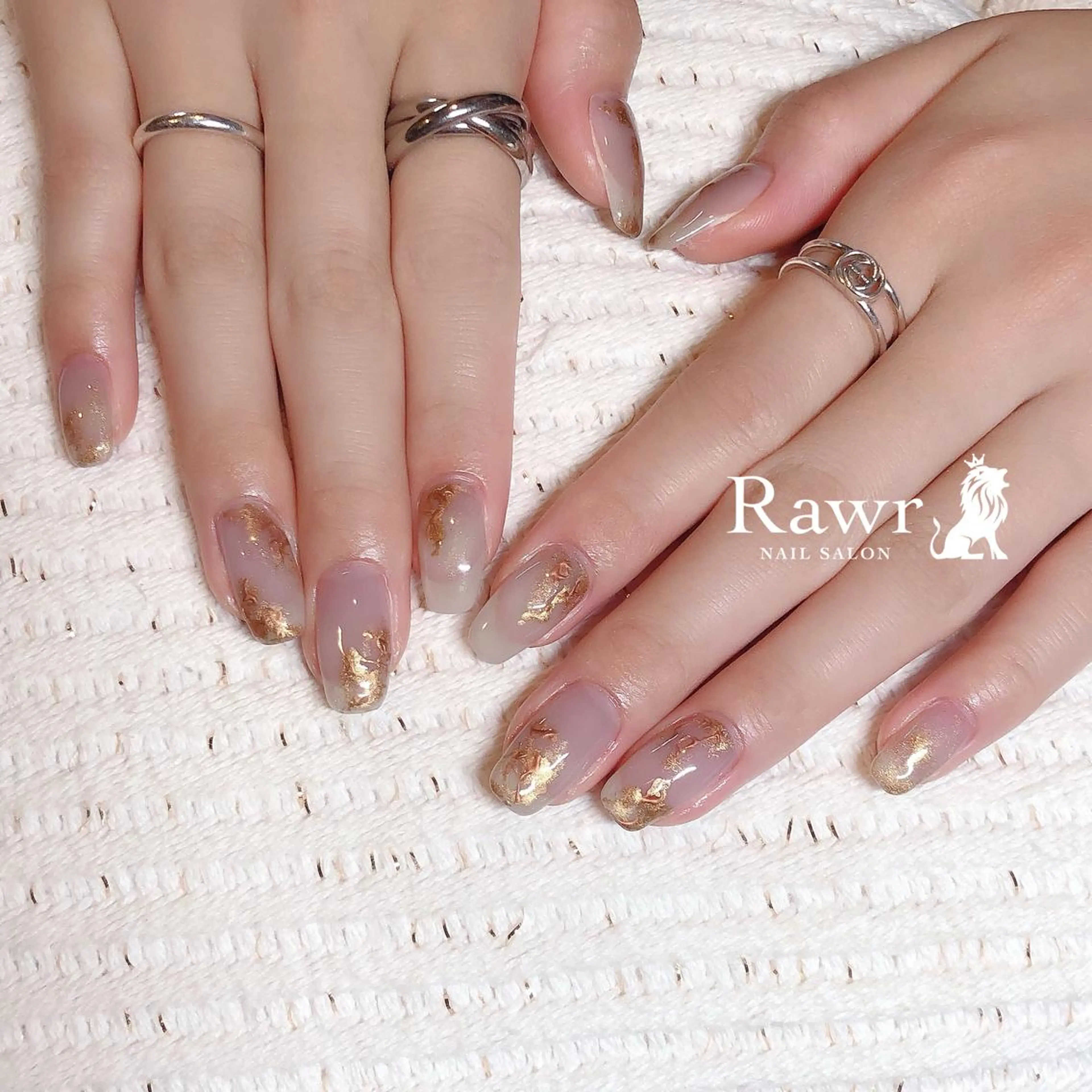 ネイル ハンドネイル Rawr / saoriのネイルデザイン