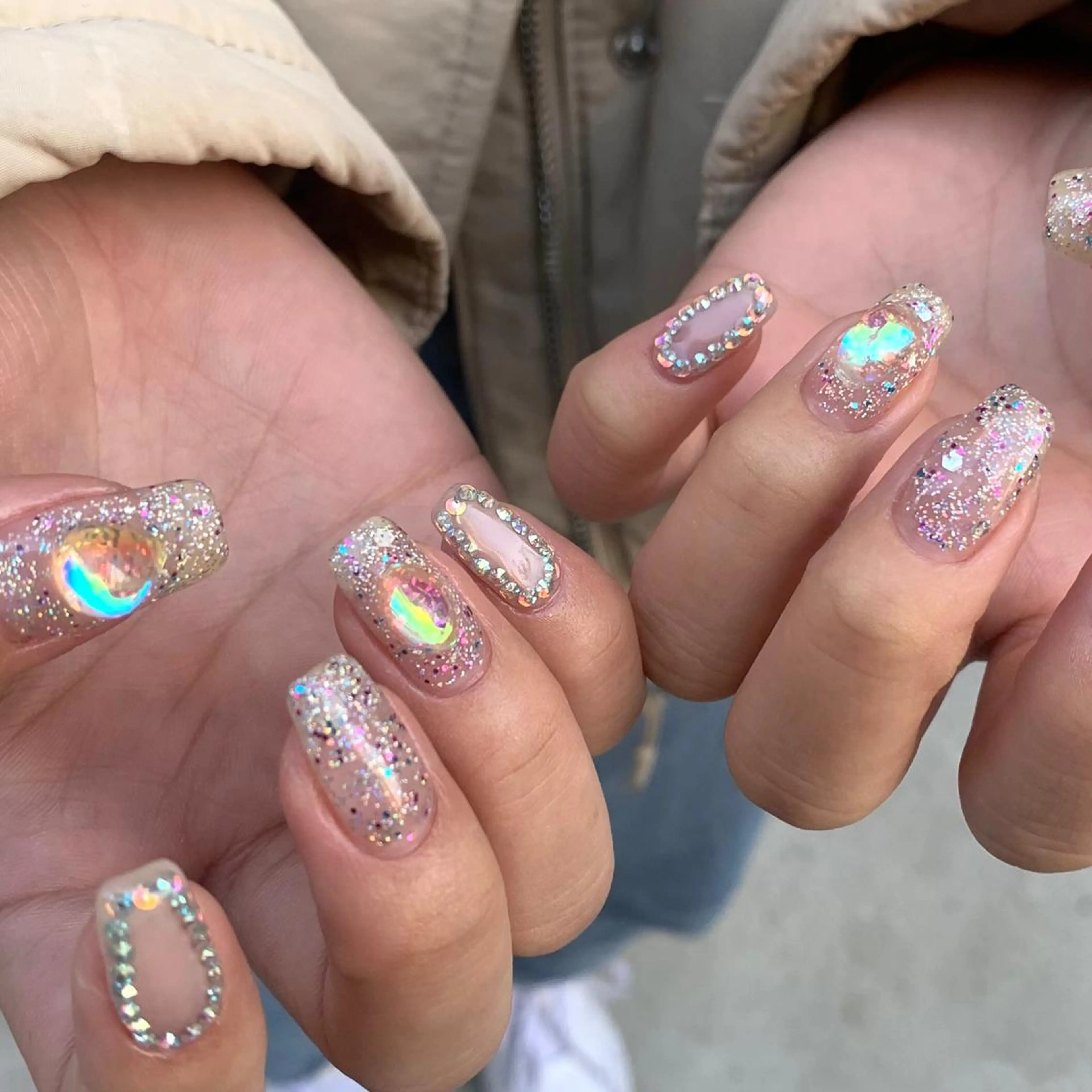 ネイル kana/モード ・グランジ໒꒱のネイルデザイン