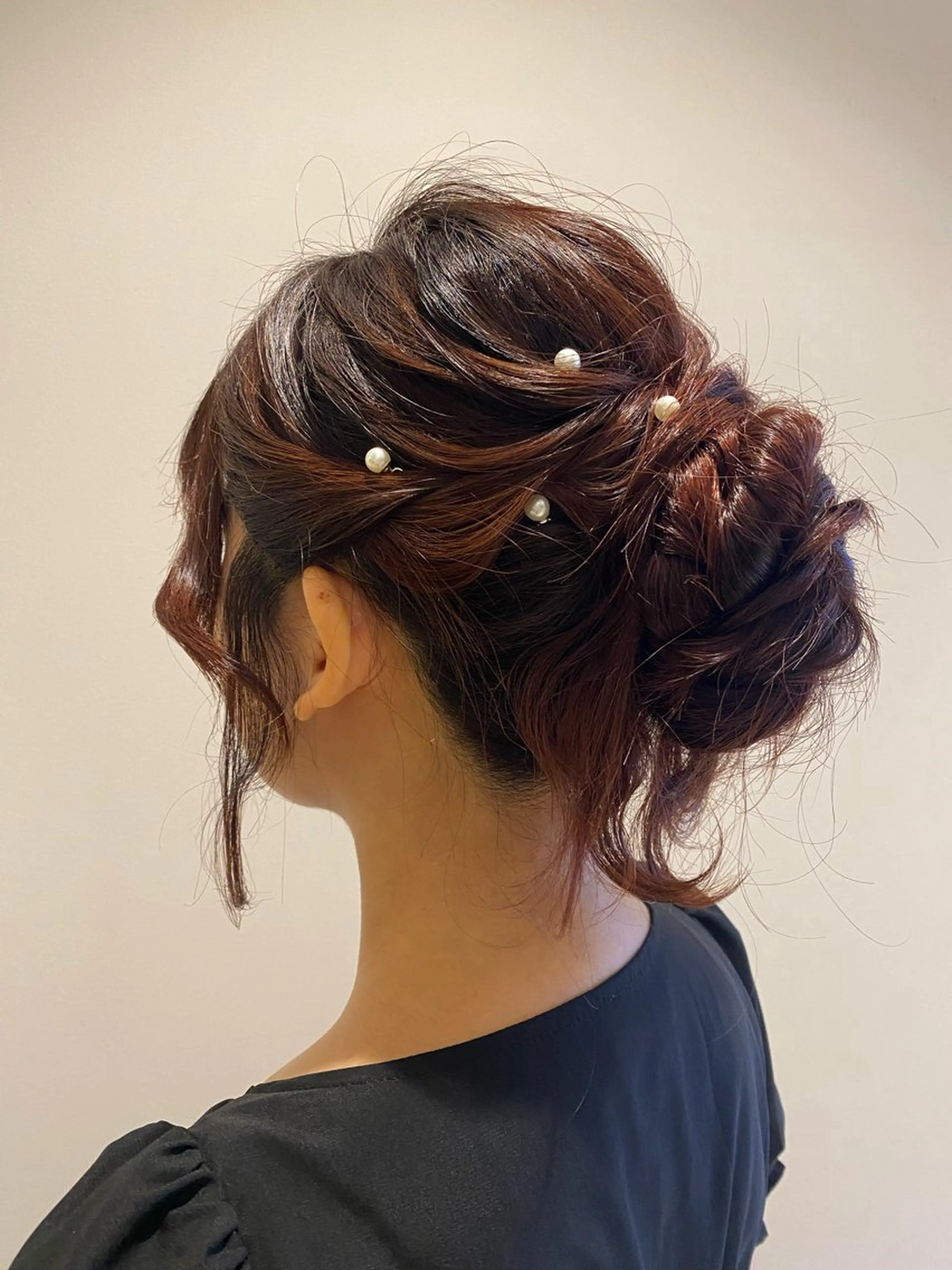 ロング ヘアアレンジ 結婚式・ブライダル ヘアセット 艶髪🌿美髪 大塚礼乃【西荻窪】のヘアスタイル