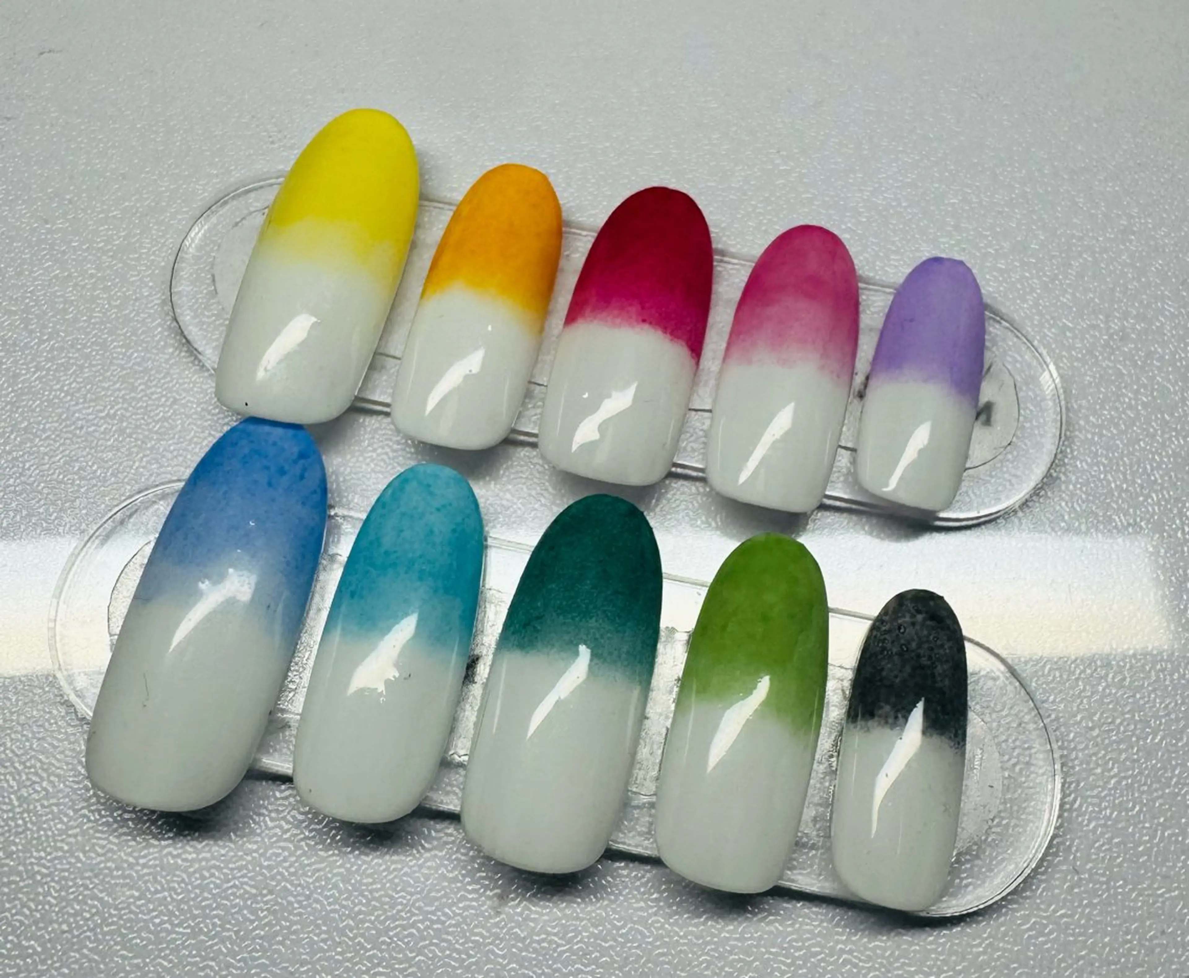 グラデーションの写真