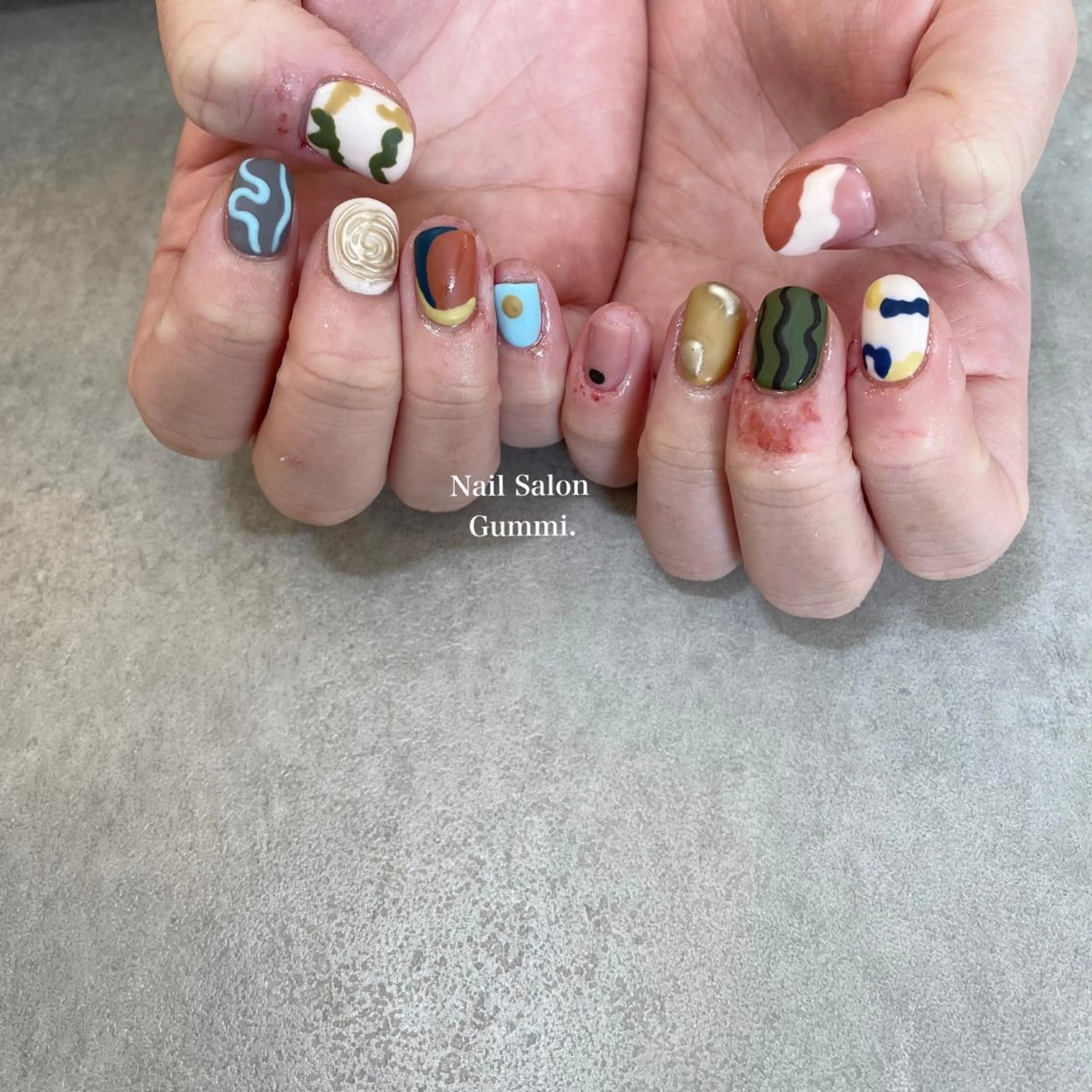 ネイル Nail Salon Gummi.のネイルデザイン