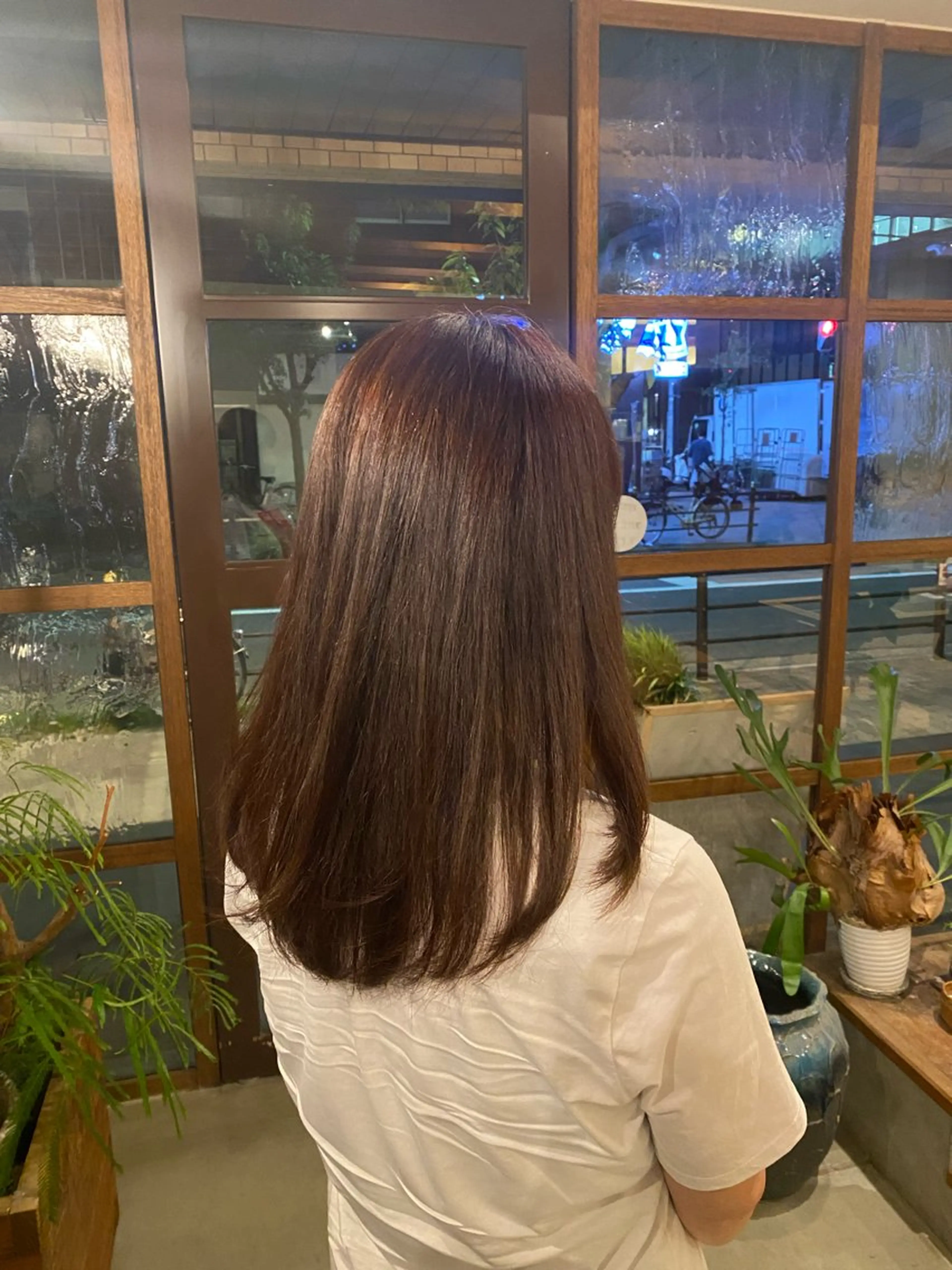 セミロング ♡ハッシュカット/ レイヤー/yucoのヘアスタイル