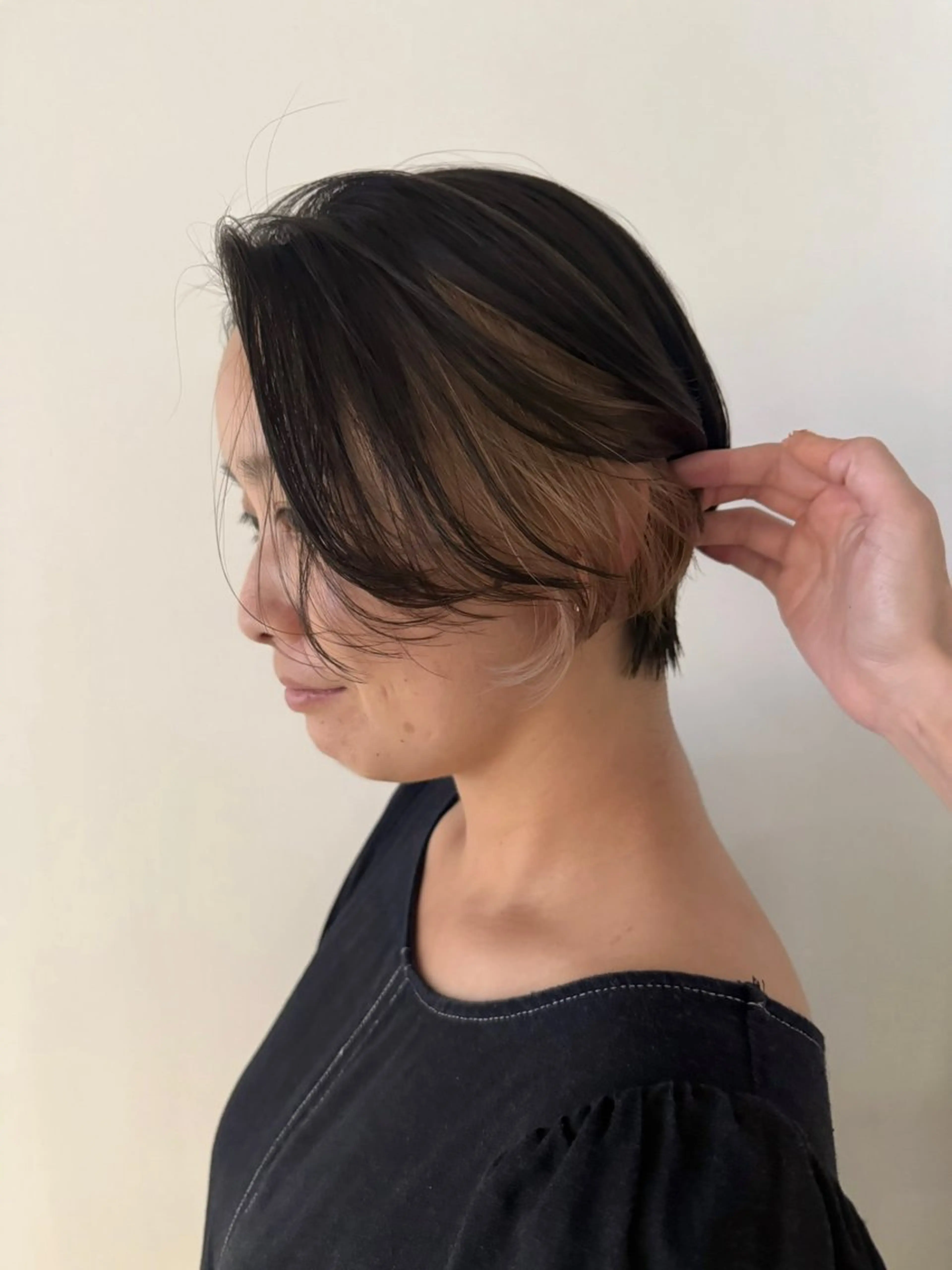 ショート ショートヘア カット ヘアカラー co coのヘアスタイル