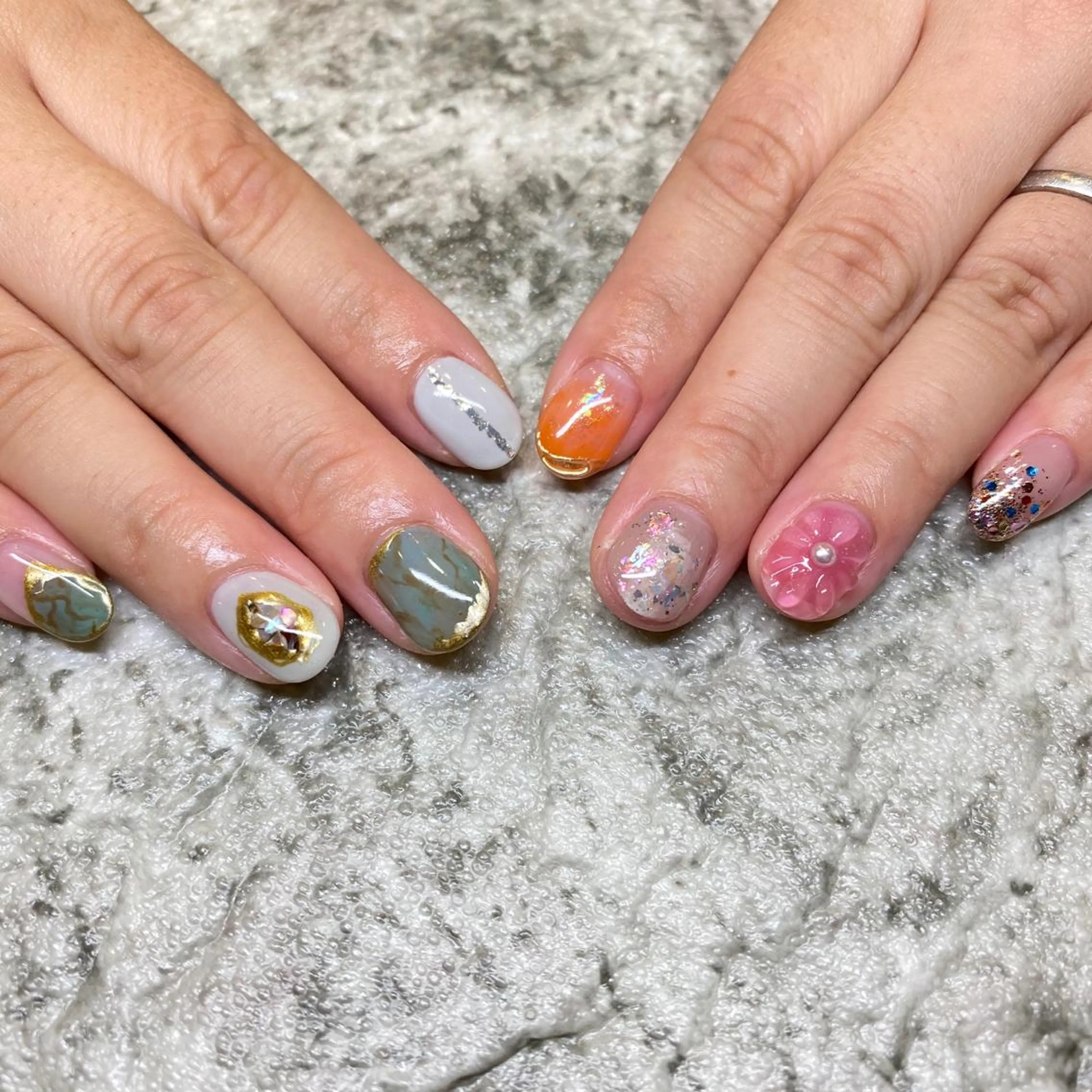 ネイル 脇坂 千晶のネイルデザイン