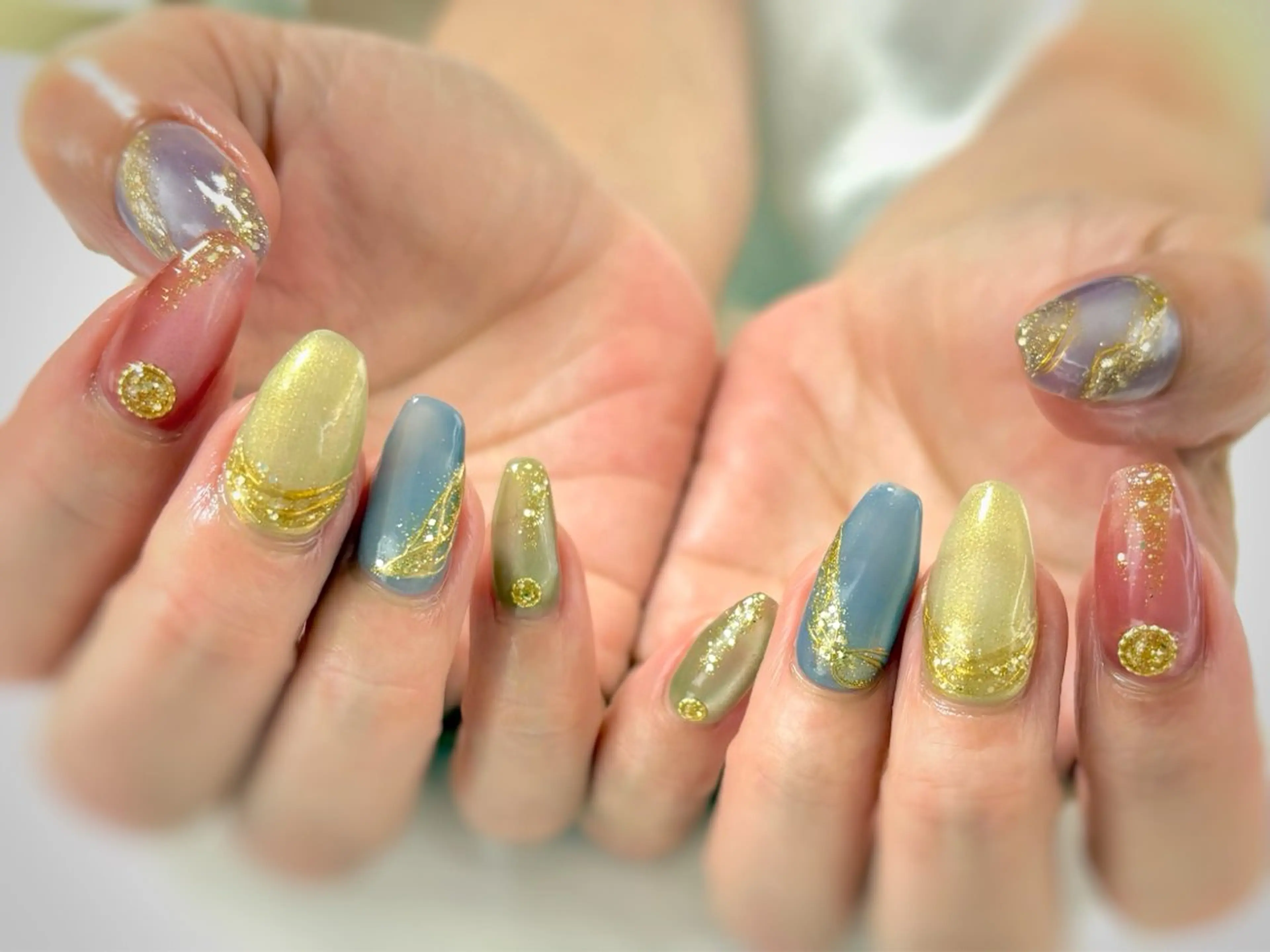 ネイル ハンドネイル Nail salon Cielel⟡Ayaのネイルデザイン