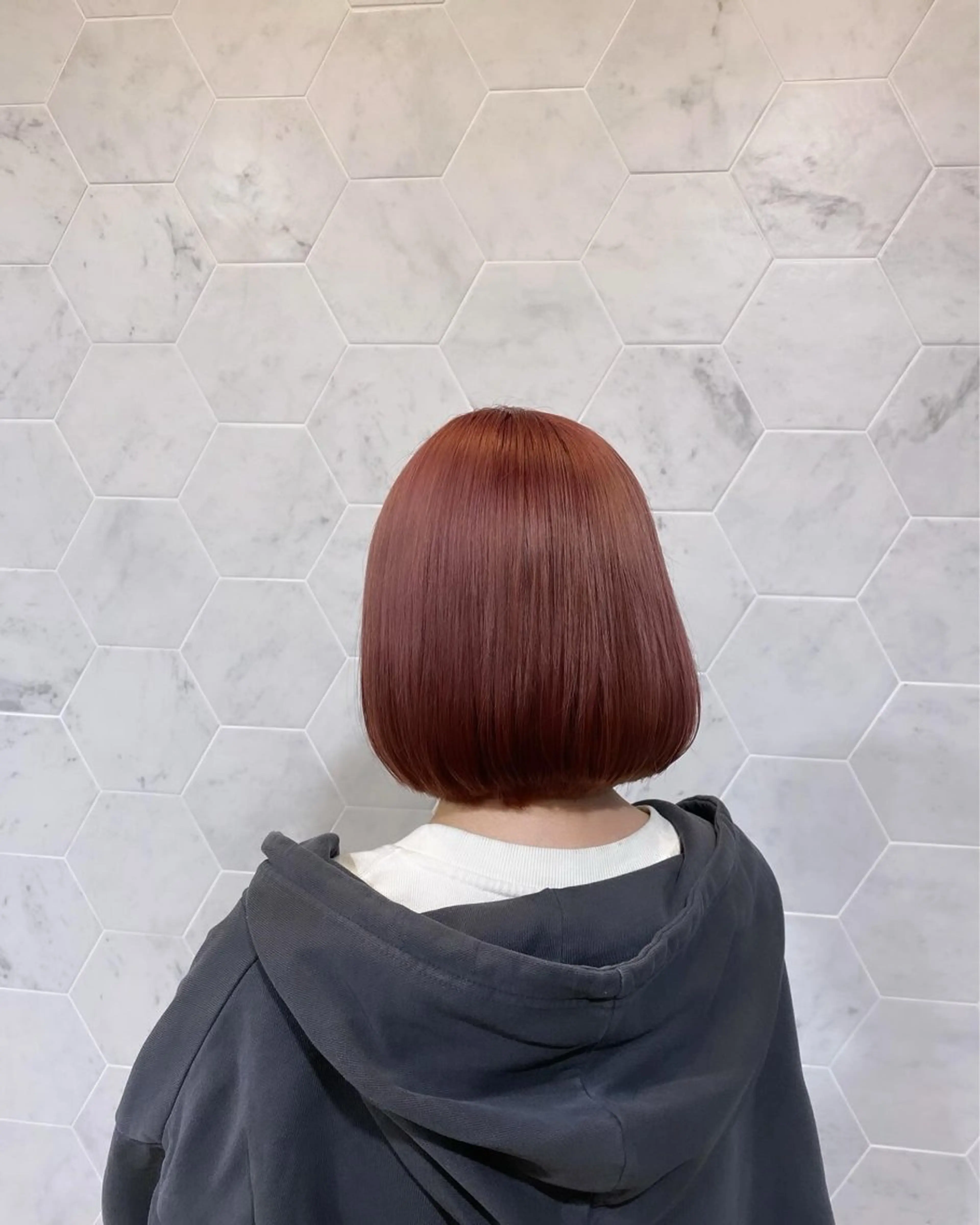 ミディアム カラー カシス ピンクカラー そうや 🐺のヘアスタイル