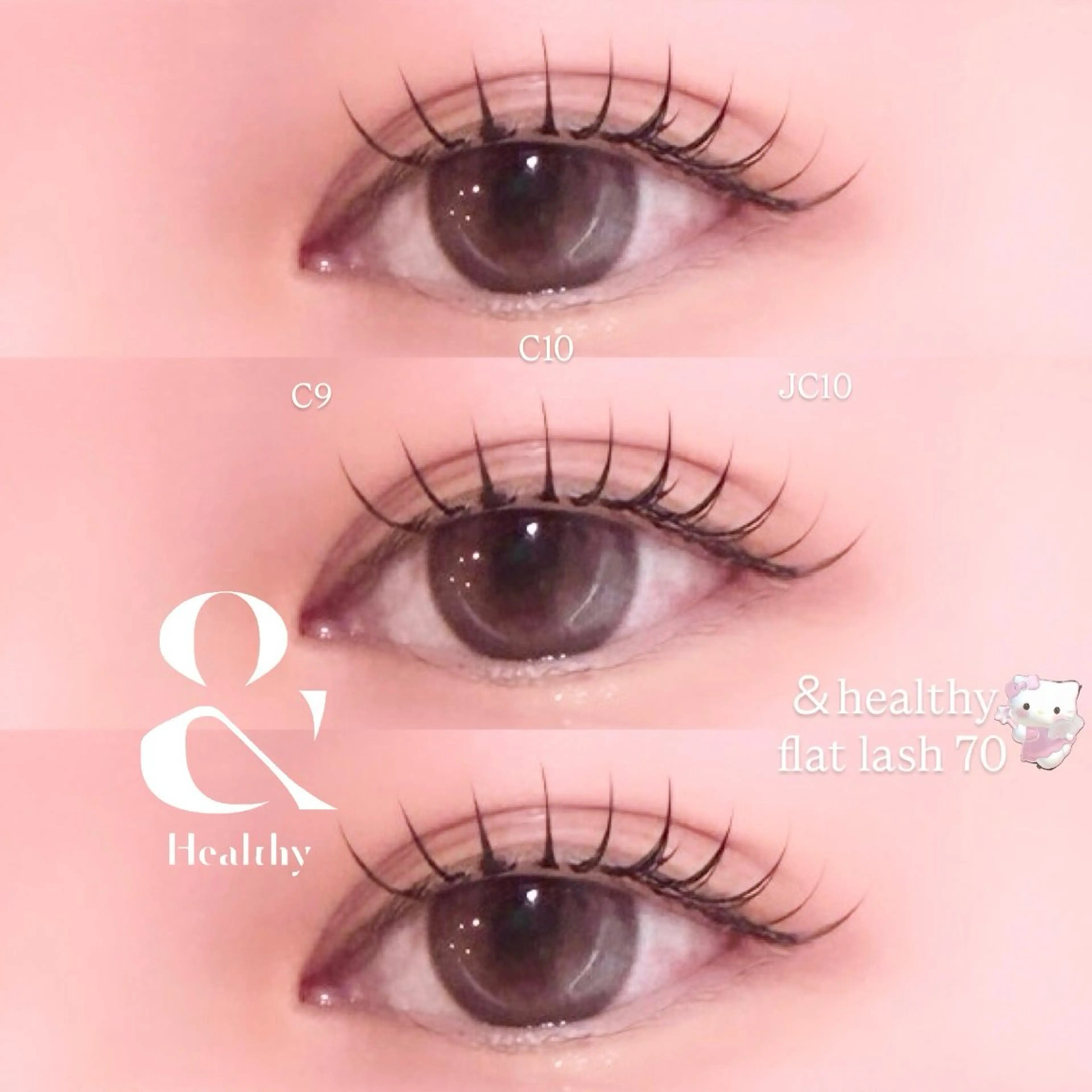 マツエク・マツパ フラットラッシュ マツエク 千島 里歩のマツエク・マツパデザイン