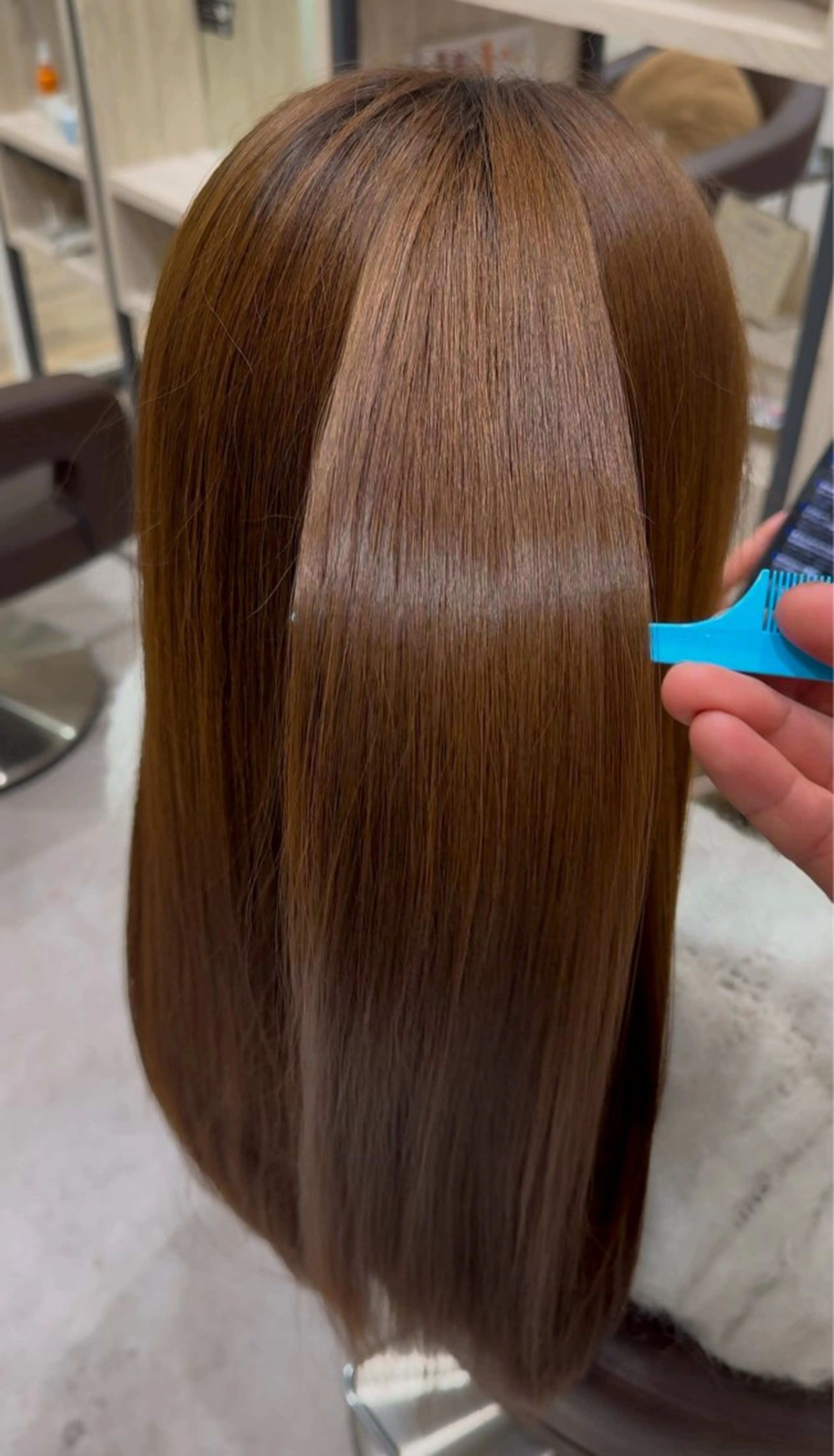 ロング トリートメント カット トリートメント 髪質改善/森脇龍星 【京都市役所前】のヘアスタイル