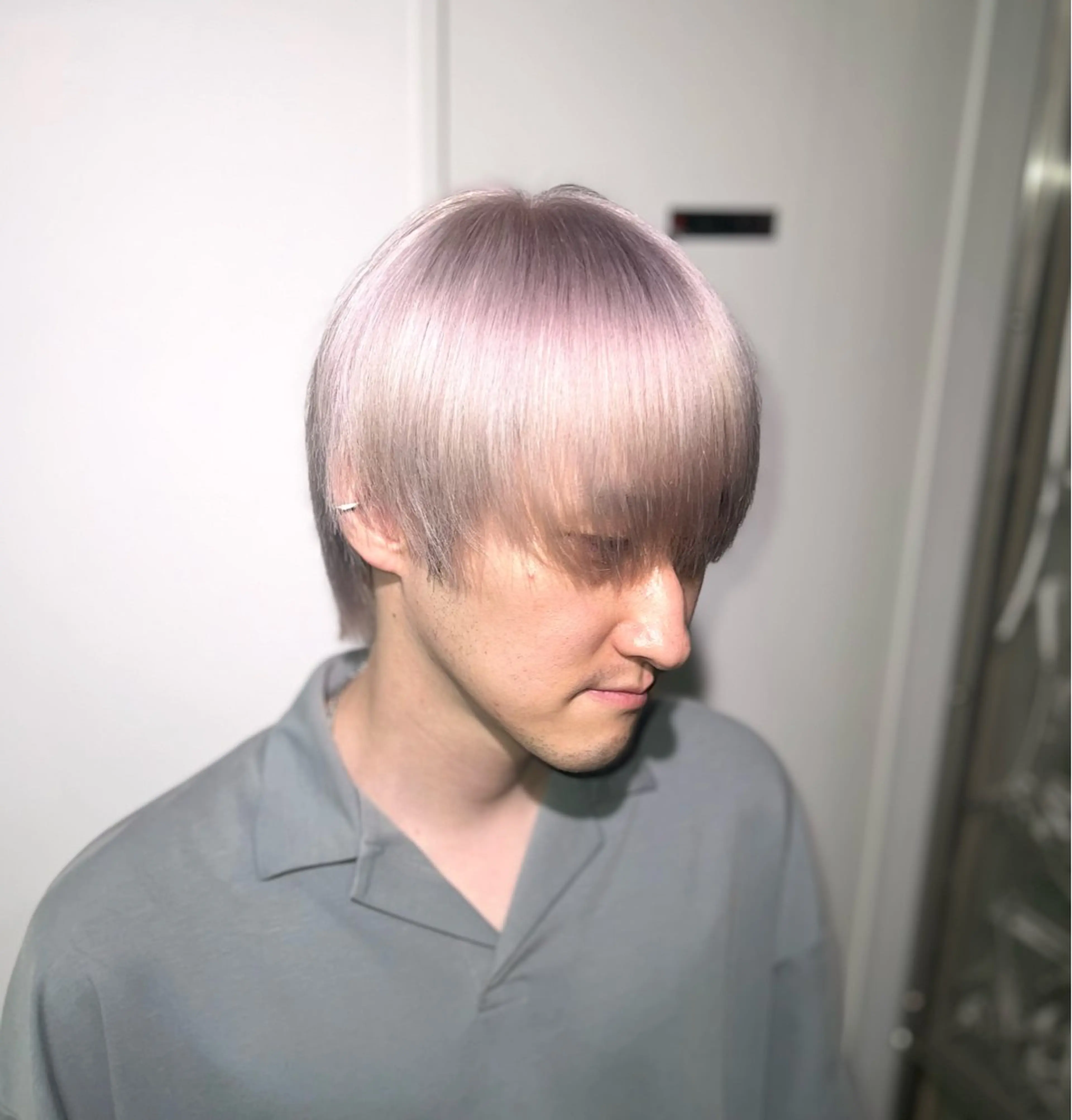 ショート カラー メンズ メンズブリーチ ブリーチ 渋谷/ハイトーン/ プルエクステ/大和のヘアスタイル