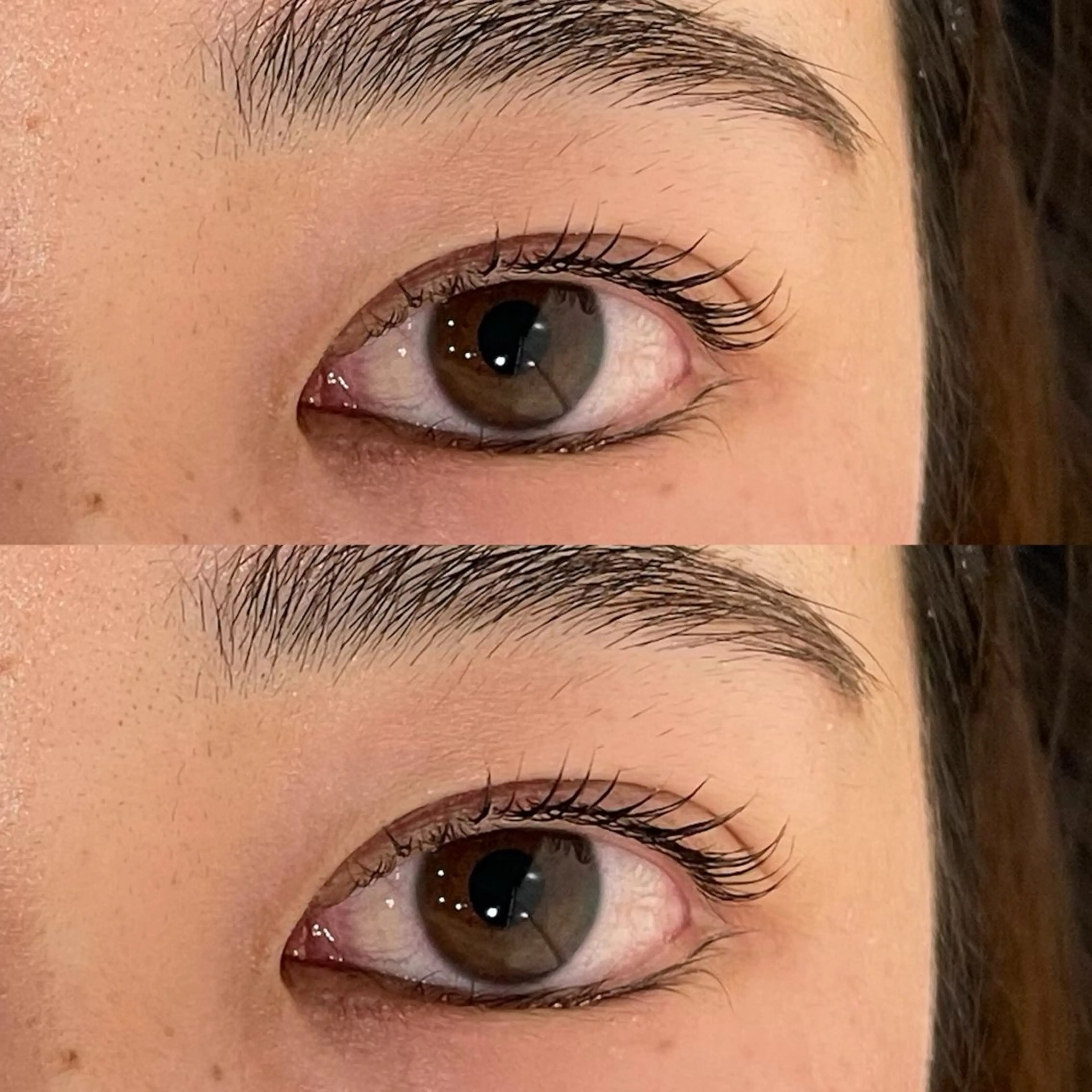 マツエク・マツパ まつげパーマ 一重×まつ毛パーマ 超透明感カラー🦋韓 国羽エクステ🪽🫧のマツエク・マツパデザイン