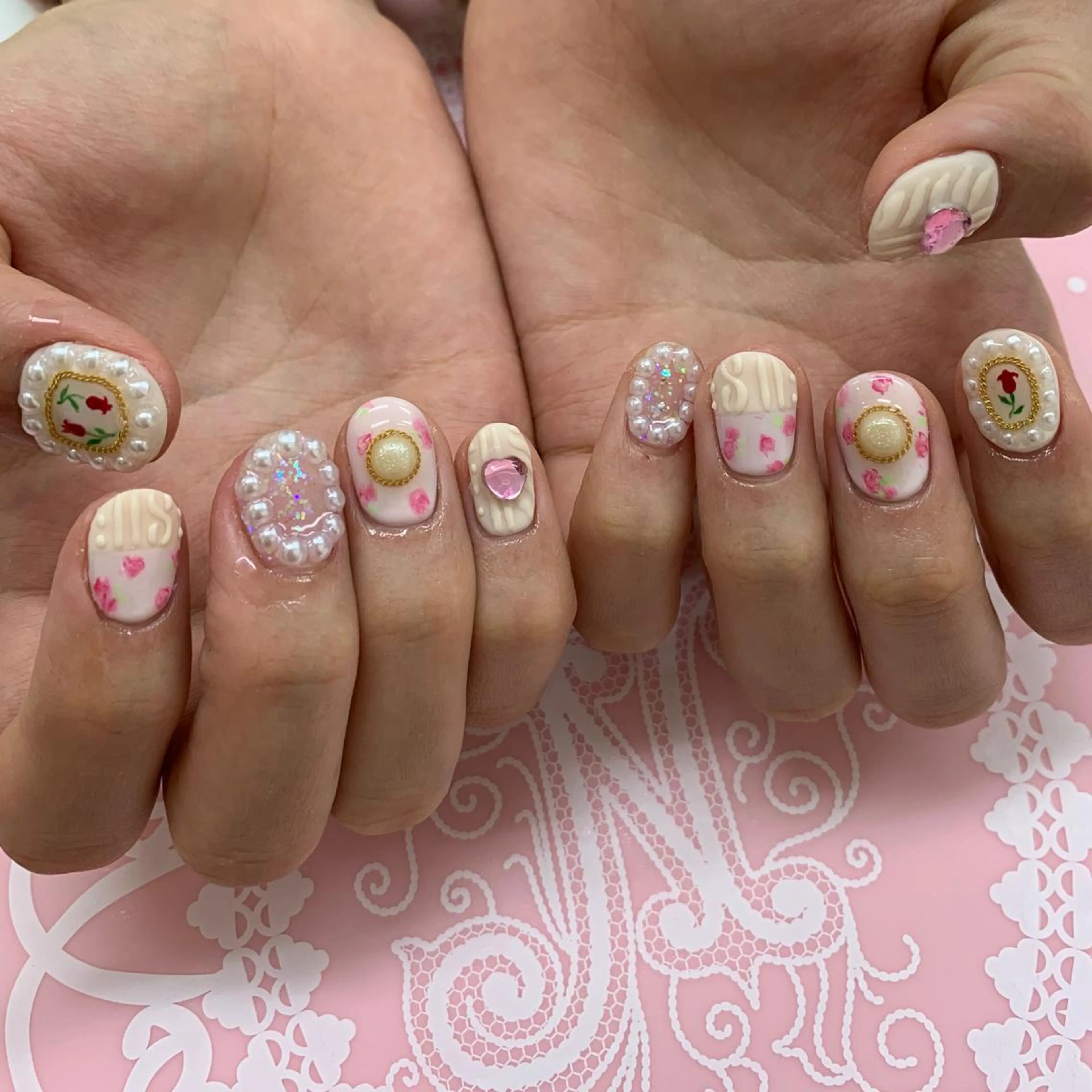 ネイル ハンドネイル 五十嵐 美智のネイルデザイン