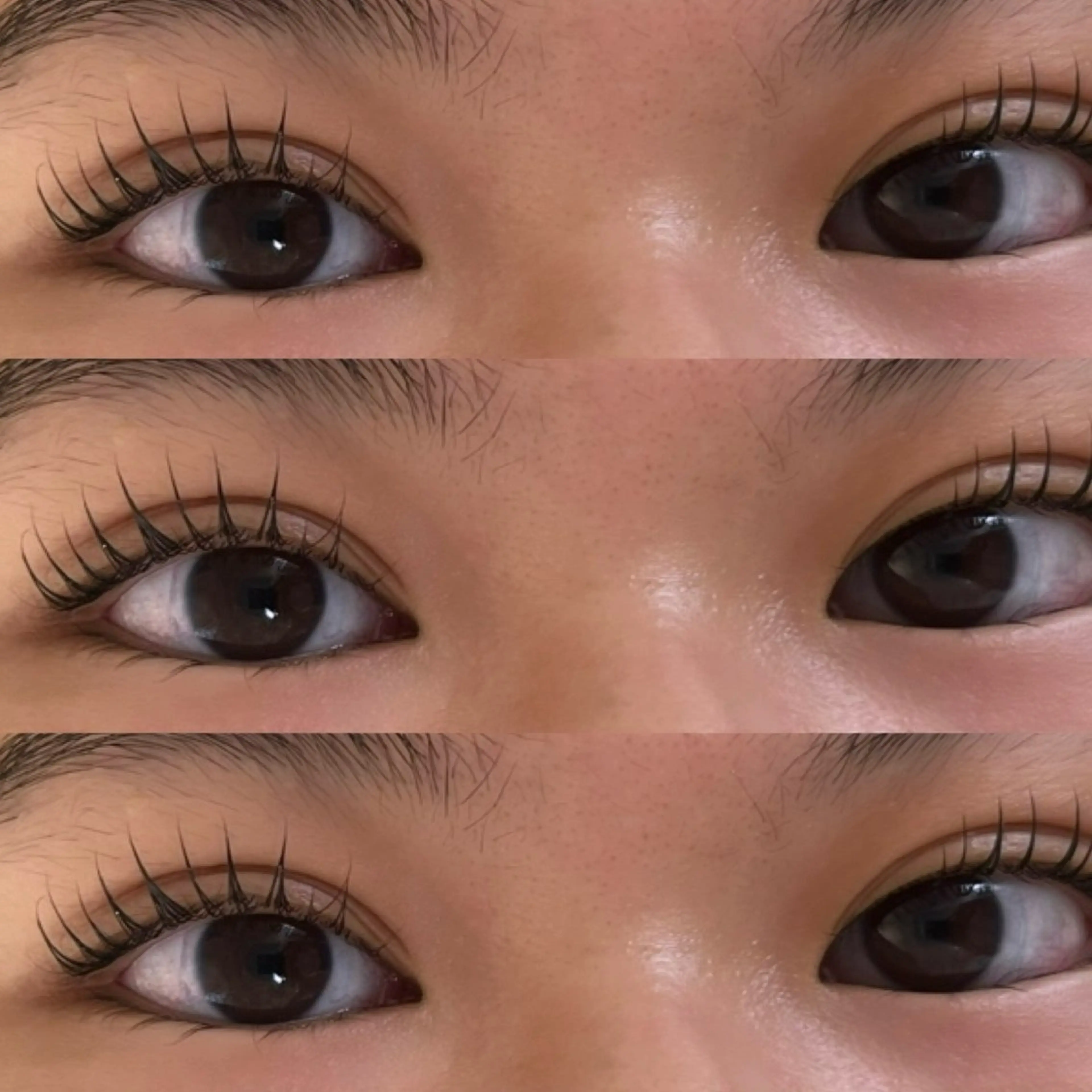 マツエク・マツパ 束感まつ毛 パリジェンヌラッシュリフト 一重×まつ毛パーマ マツパ brilliant 森小路徒歩1分💎のマツエク・マツパデザイン