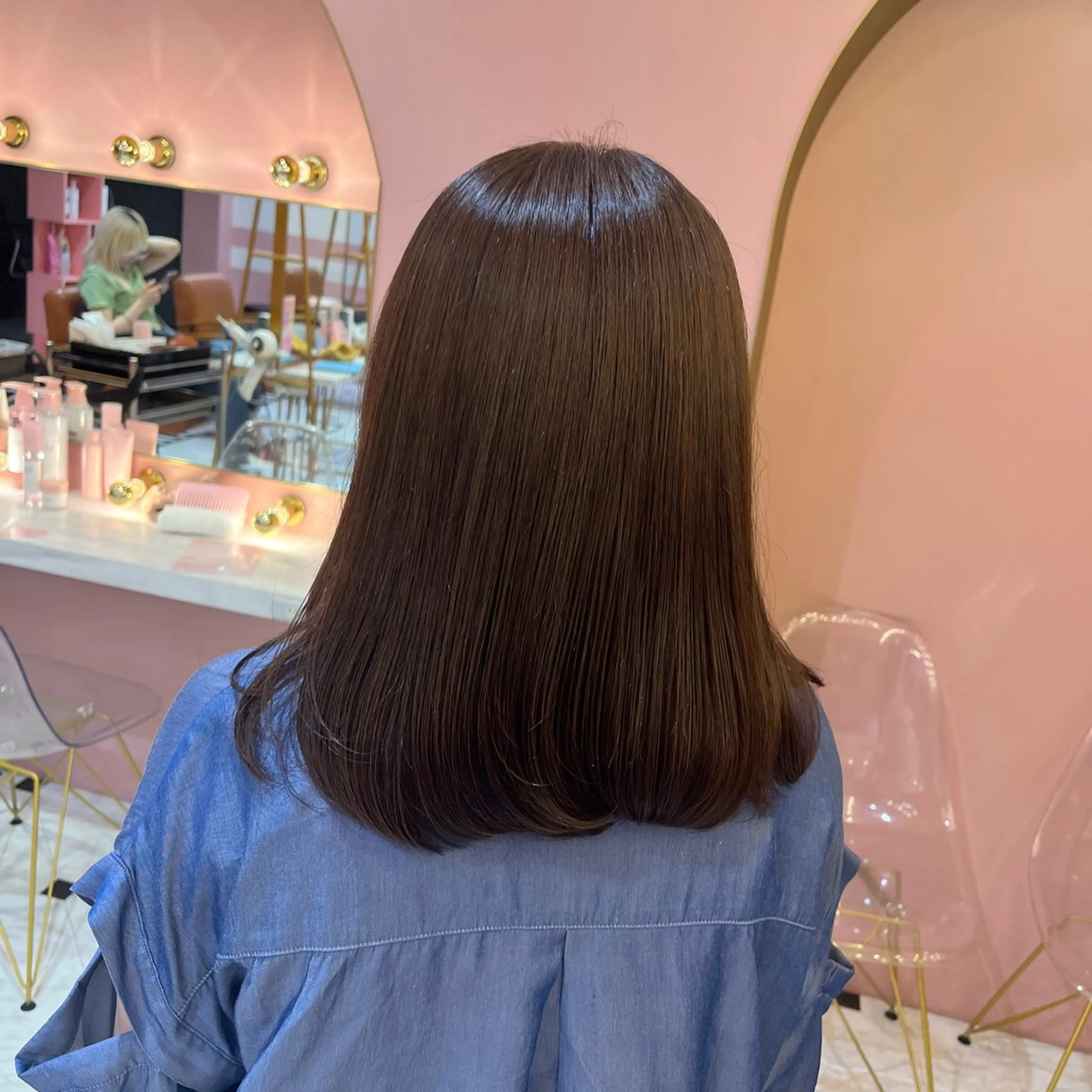 カラー 横浜/レイヤー/ボブ shiira👼🏻のヘアスタイル