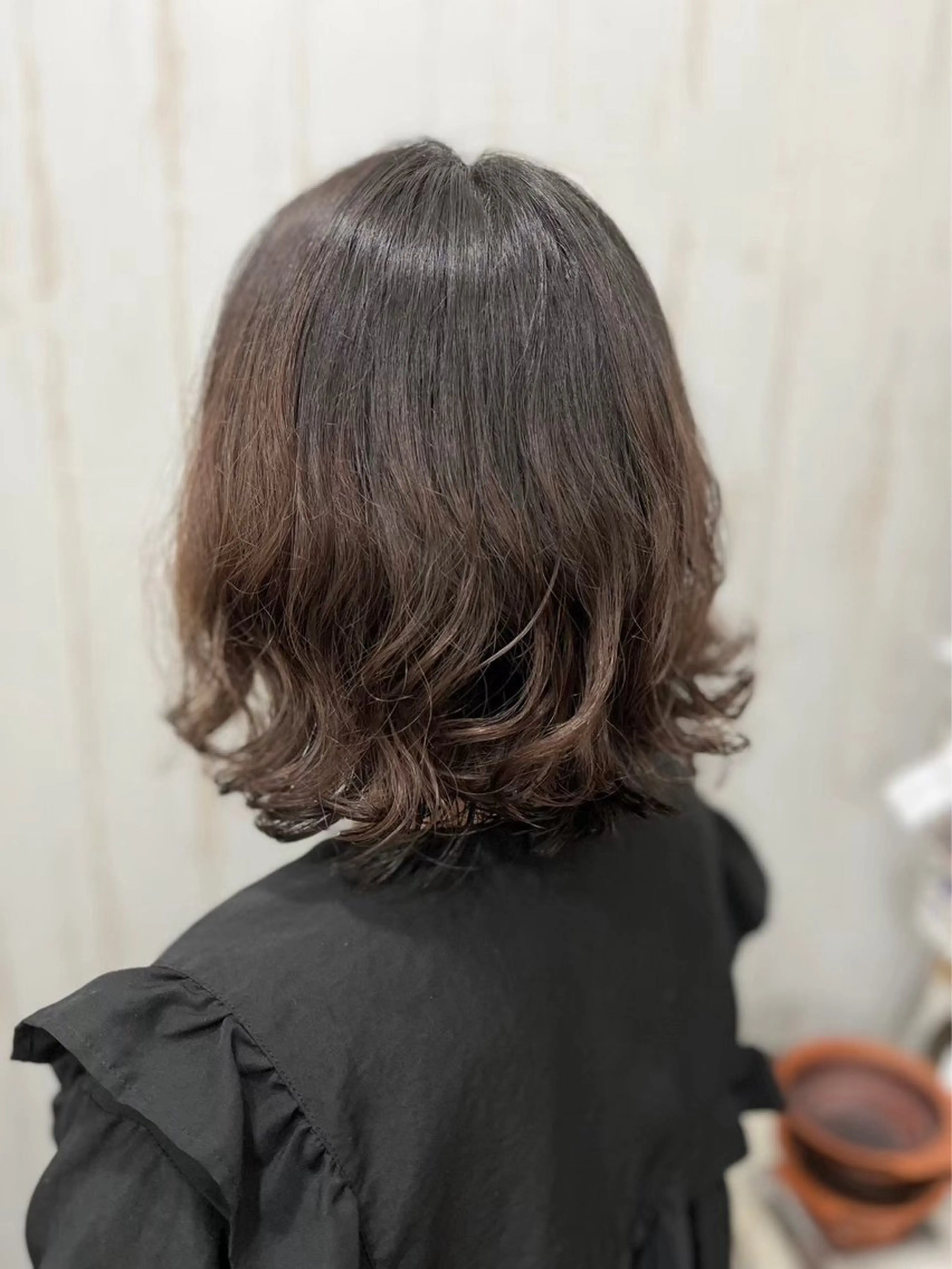 ミディアム パーマ ミディアムパーマ 🐰関根 さら🍒のヘアスタイル