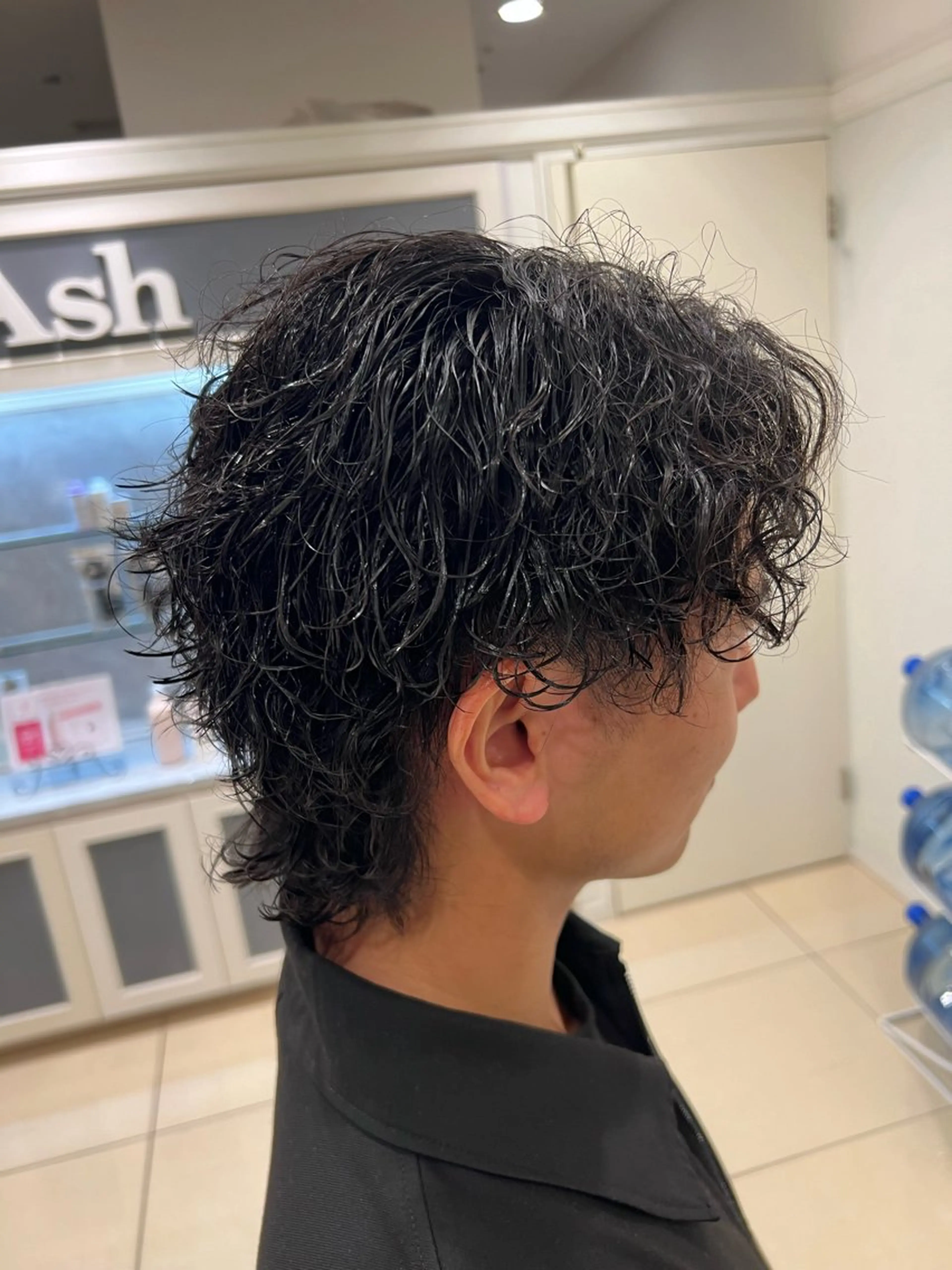 パーマ メンズ メンズウルフカット ウルフカット カット パーマ 💫副店長💫 篠崎 はやとのヘアスタイル