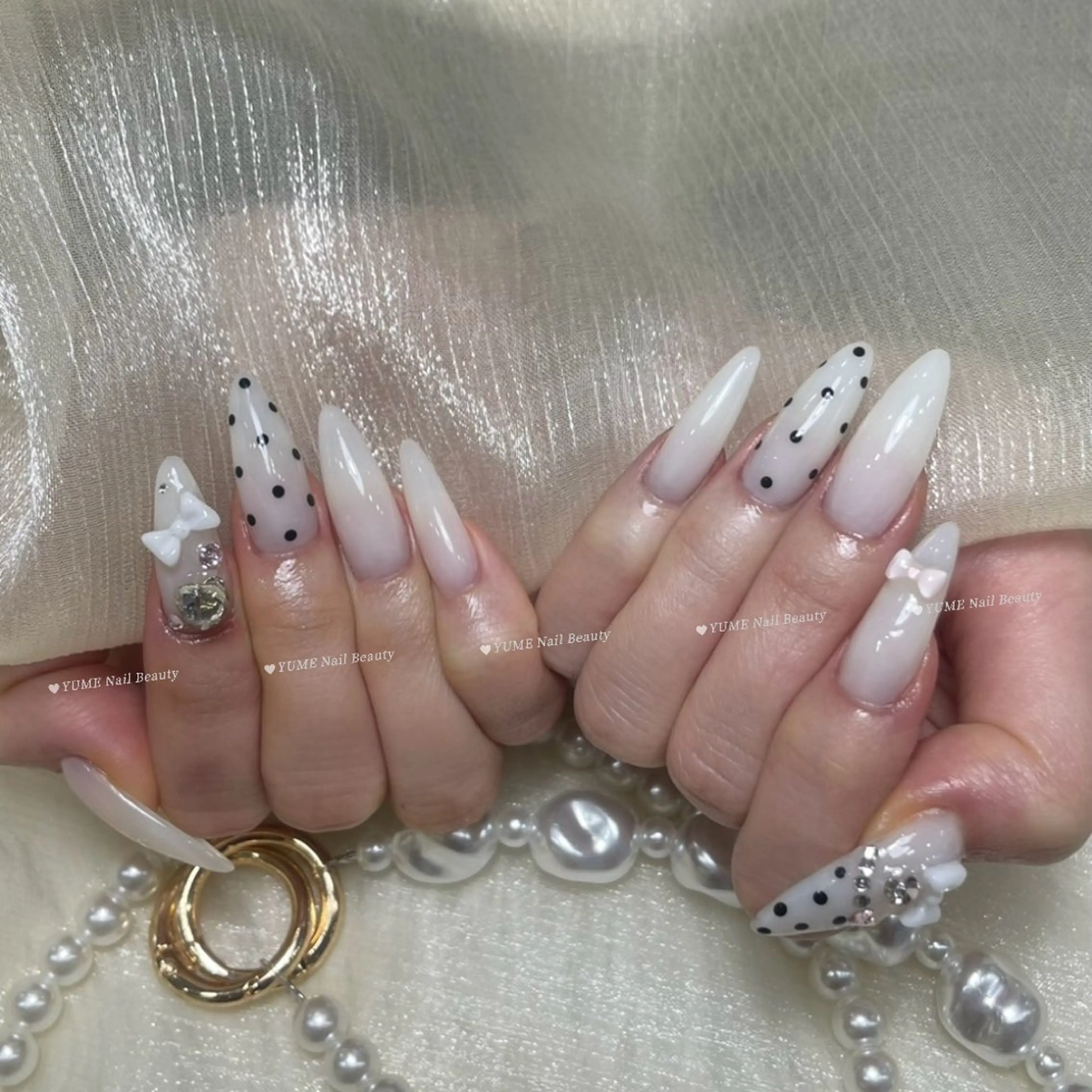 ミディアム ハンドネイル YUME Nail Beautyのネイルデザイン