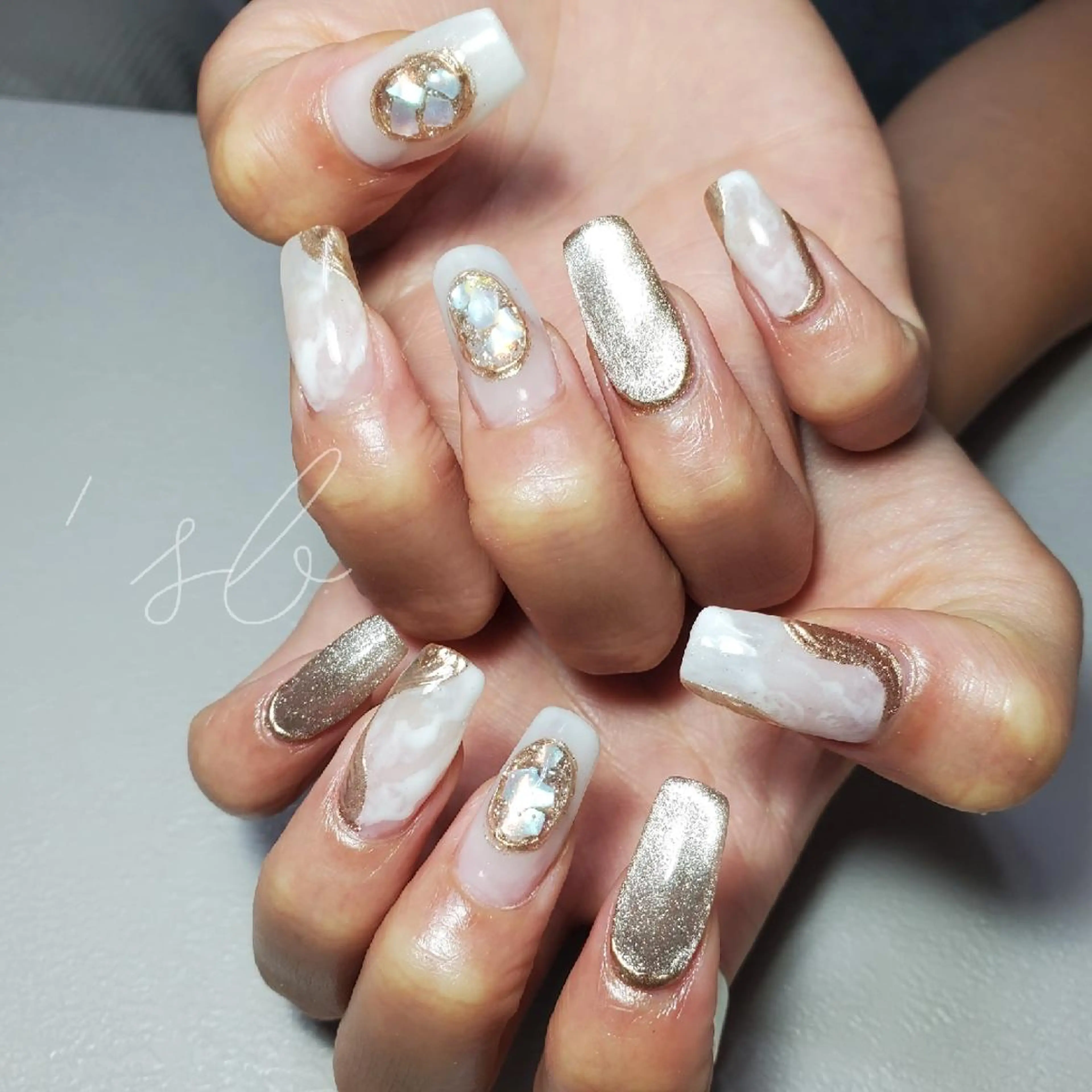 ネイル ハンドネイル nailroom‪ sb‪‪𓈒𓂂𓏸のネイルデザイン