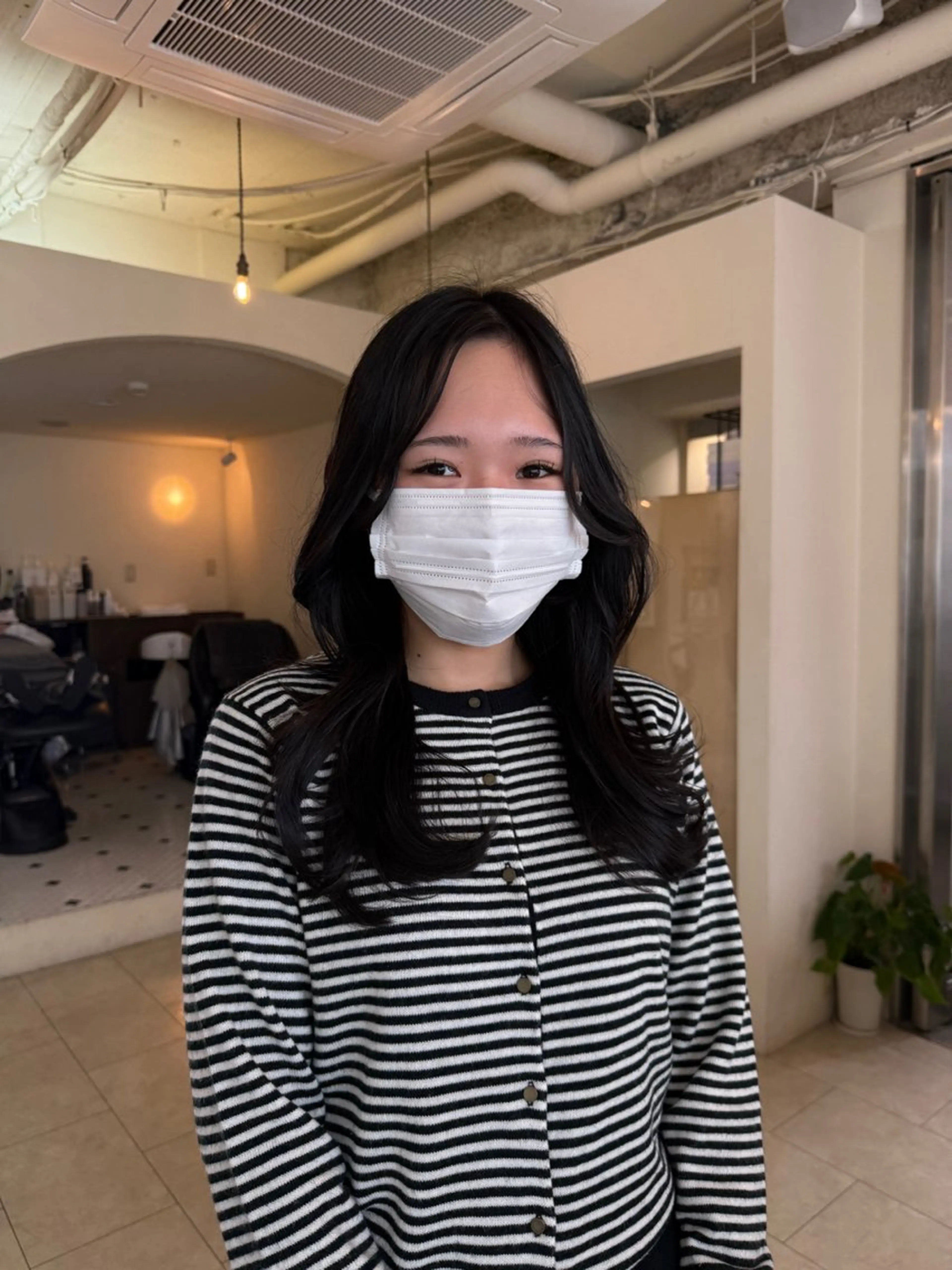 ロング Maho/海外 レイヤー/ハッシュのヘアスタイル